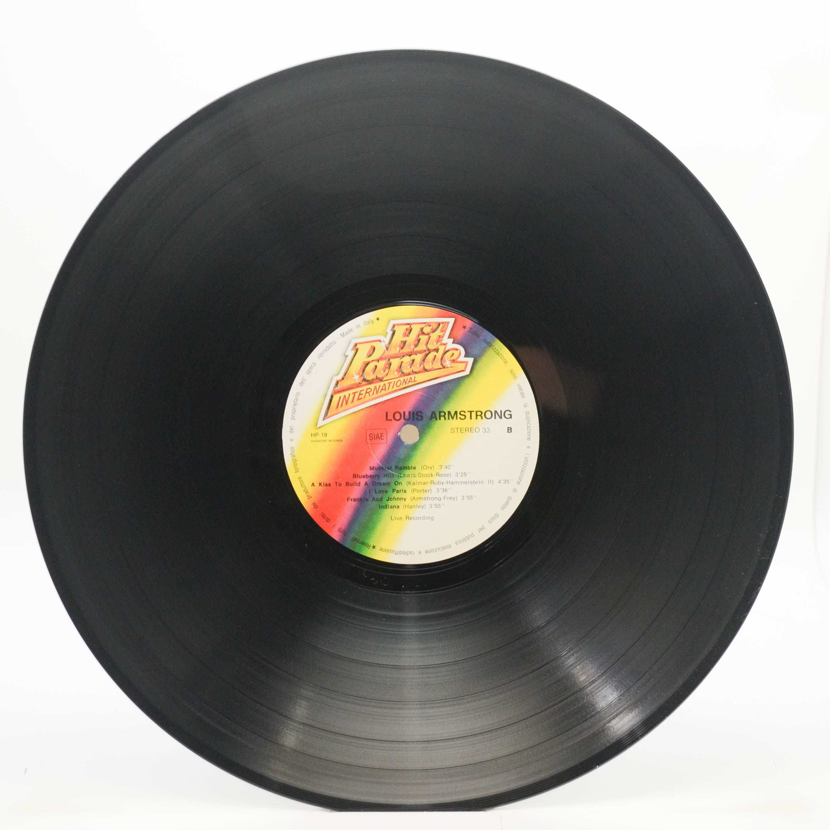 Louis Armstrong — Louis Armstrong (booklet ), 1982