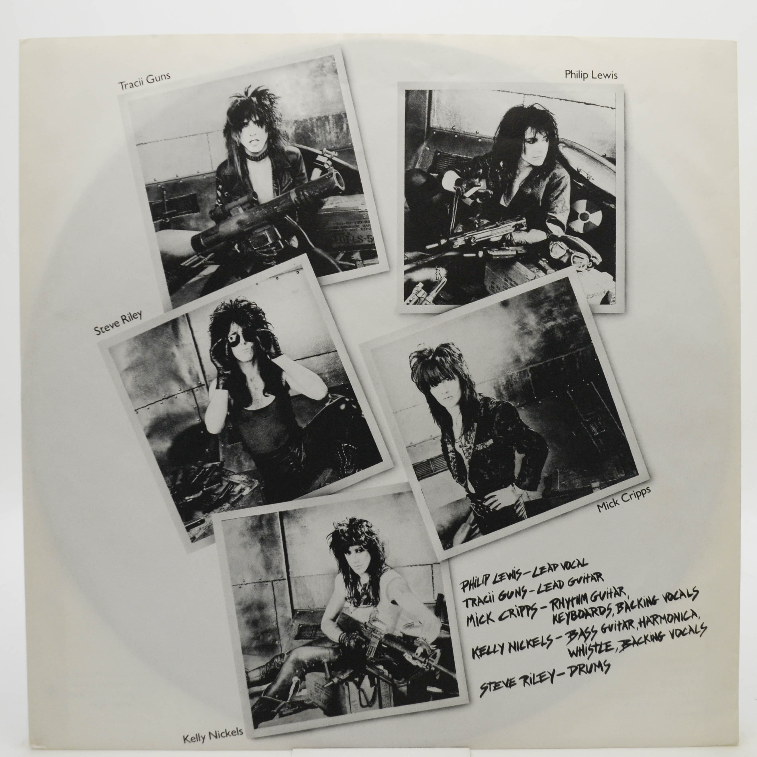Виниловая пластинка L.A. Guns — L.A. Guns, 1988