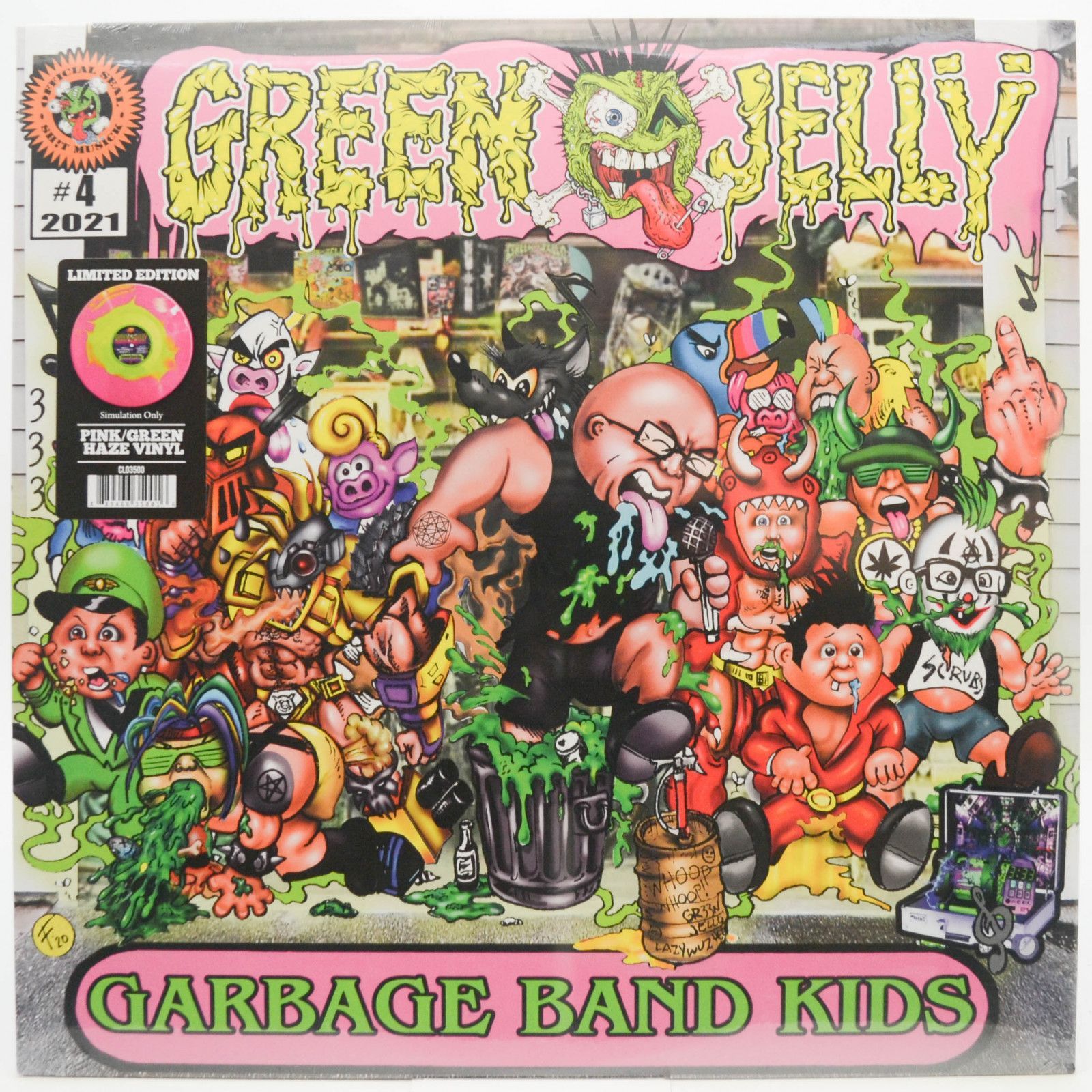 Виниловая пластинка Green Jellÿ — Garbage Band Kids (USA), 2021