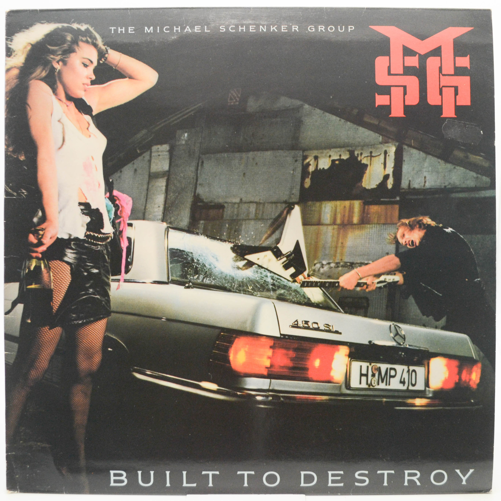Виниловая пластинка Michael Schenker Group — Built To Destroy, 1983