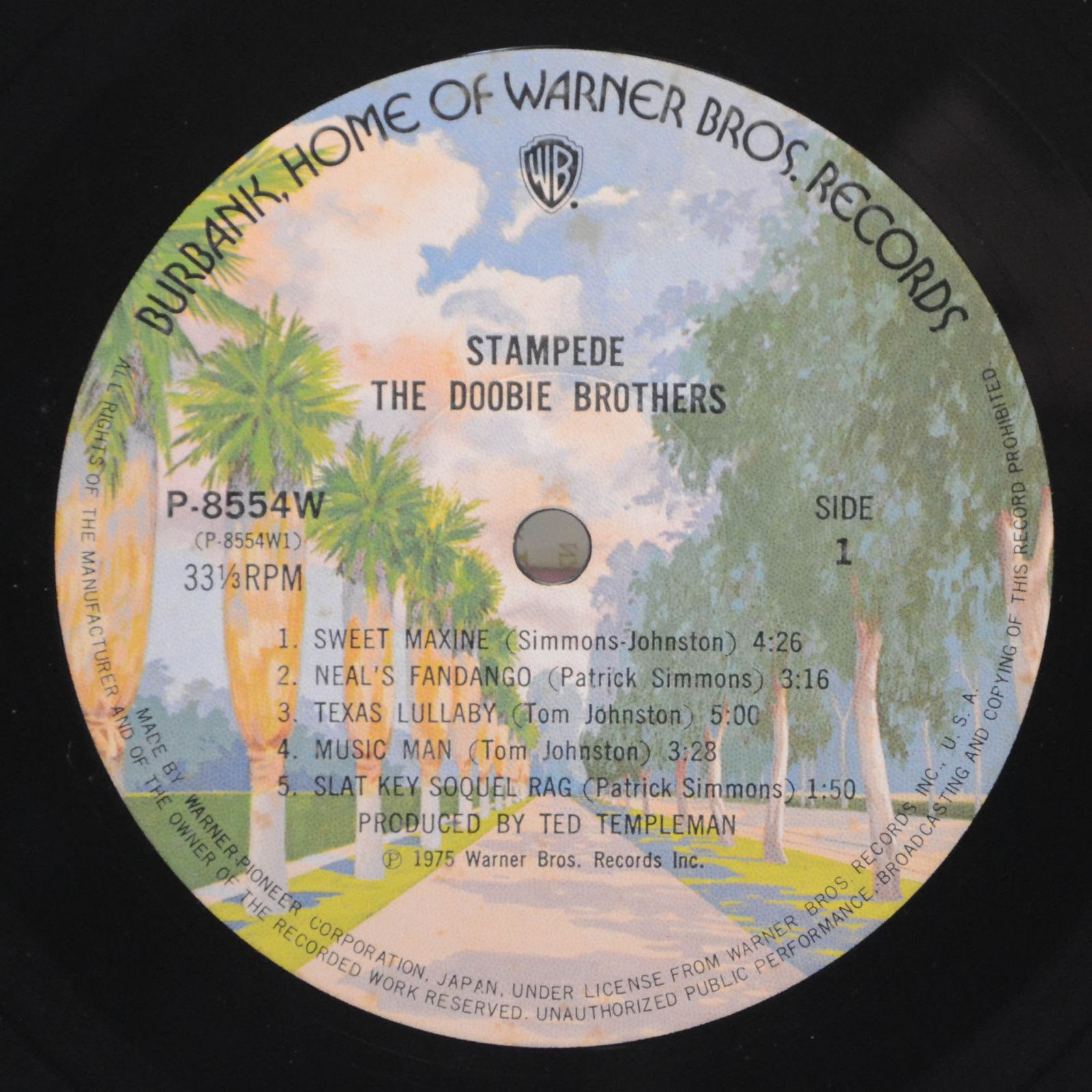 Виниловая пластинка Doobie Brothers — Stampede, 1975