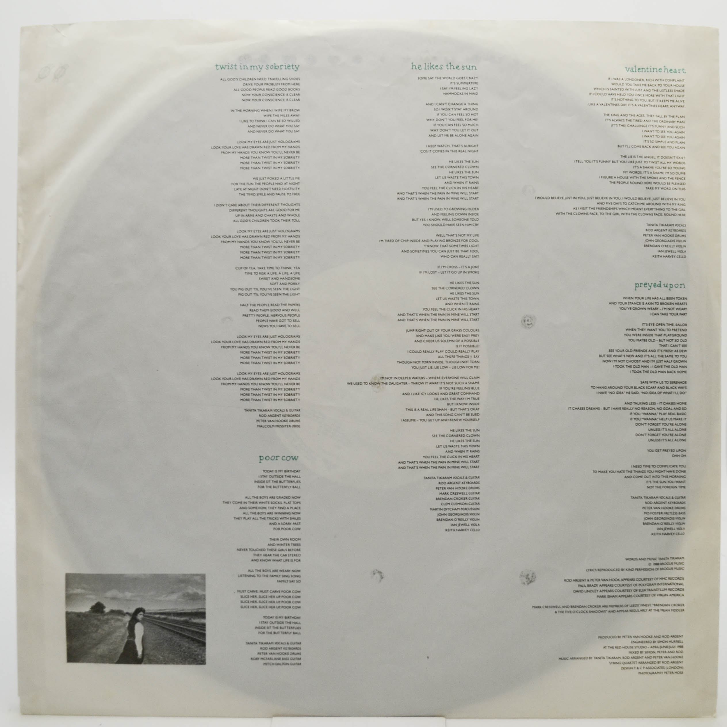 Tanita Tikaram — Ancient Heart, 1988