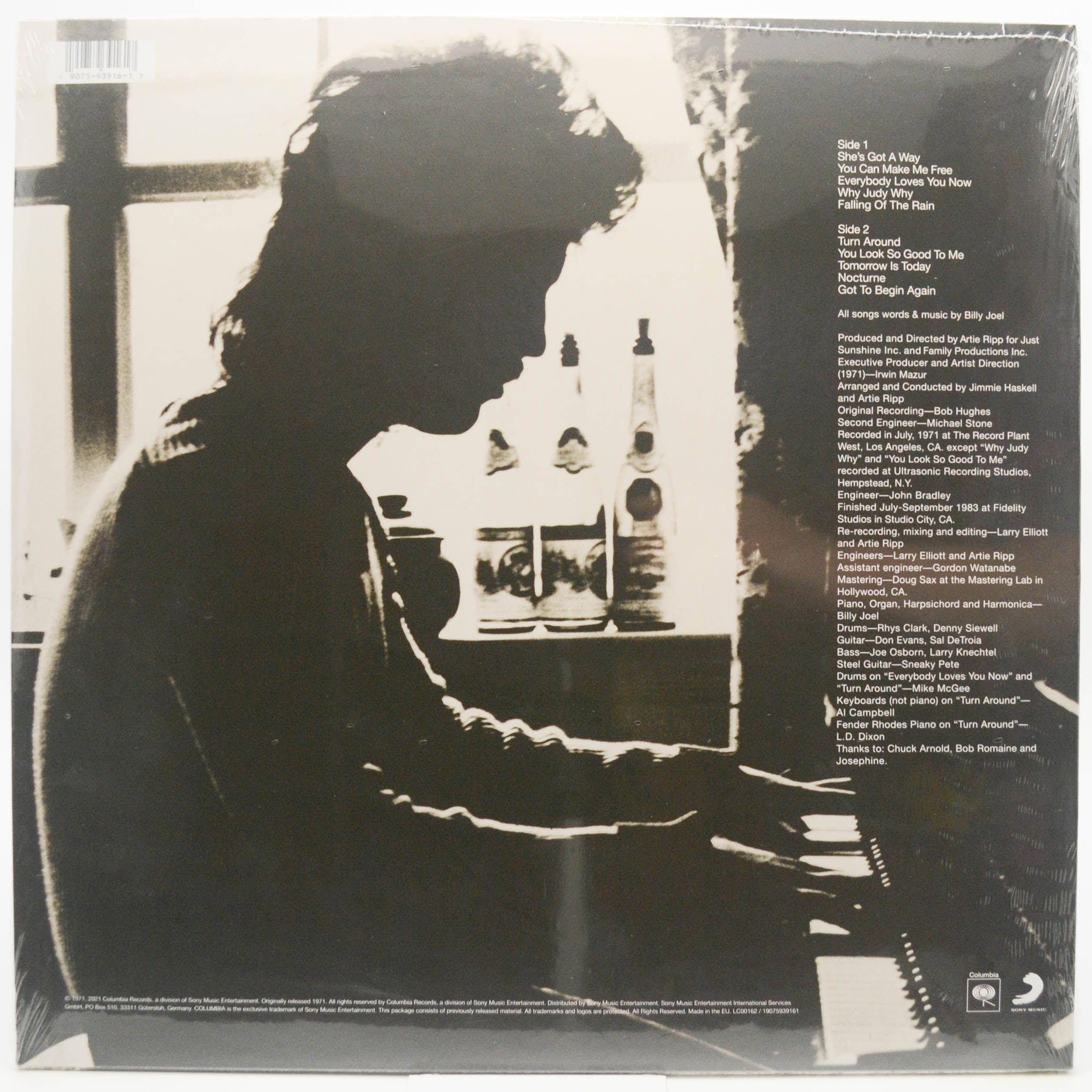 Billy Joel — Cold Spring Harbor, 1971