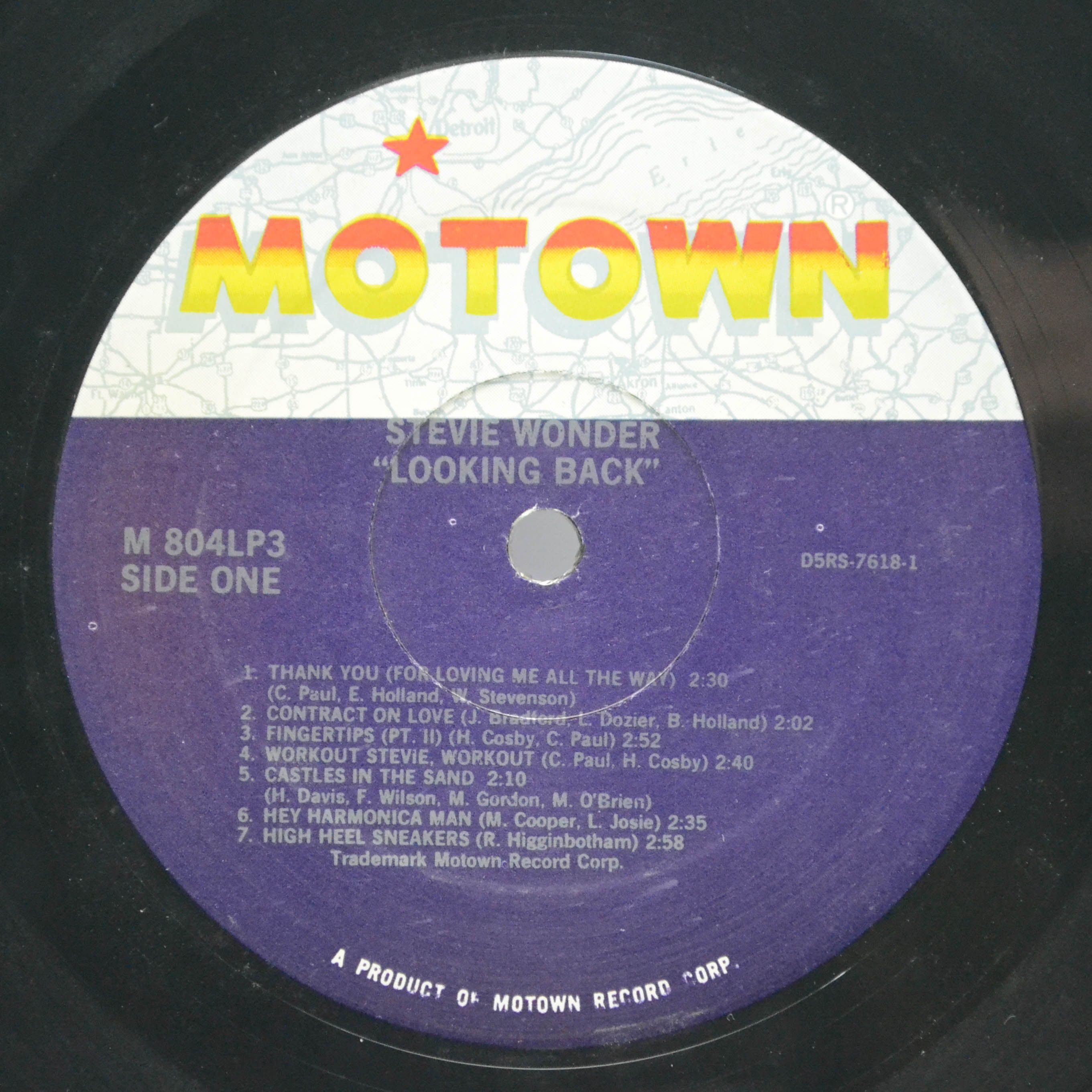 Виниловая пластинка Stevie Wonder — Looking Back (3LP), 1974