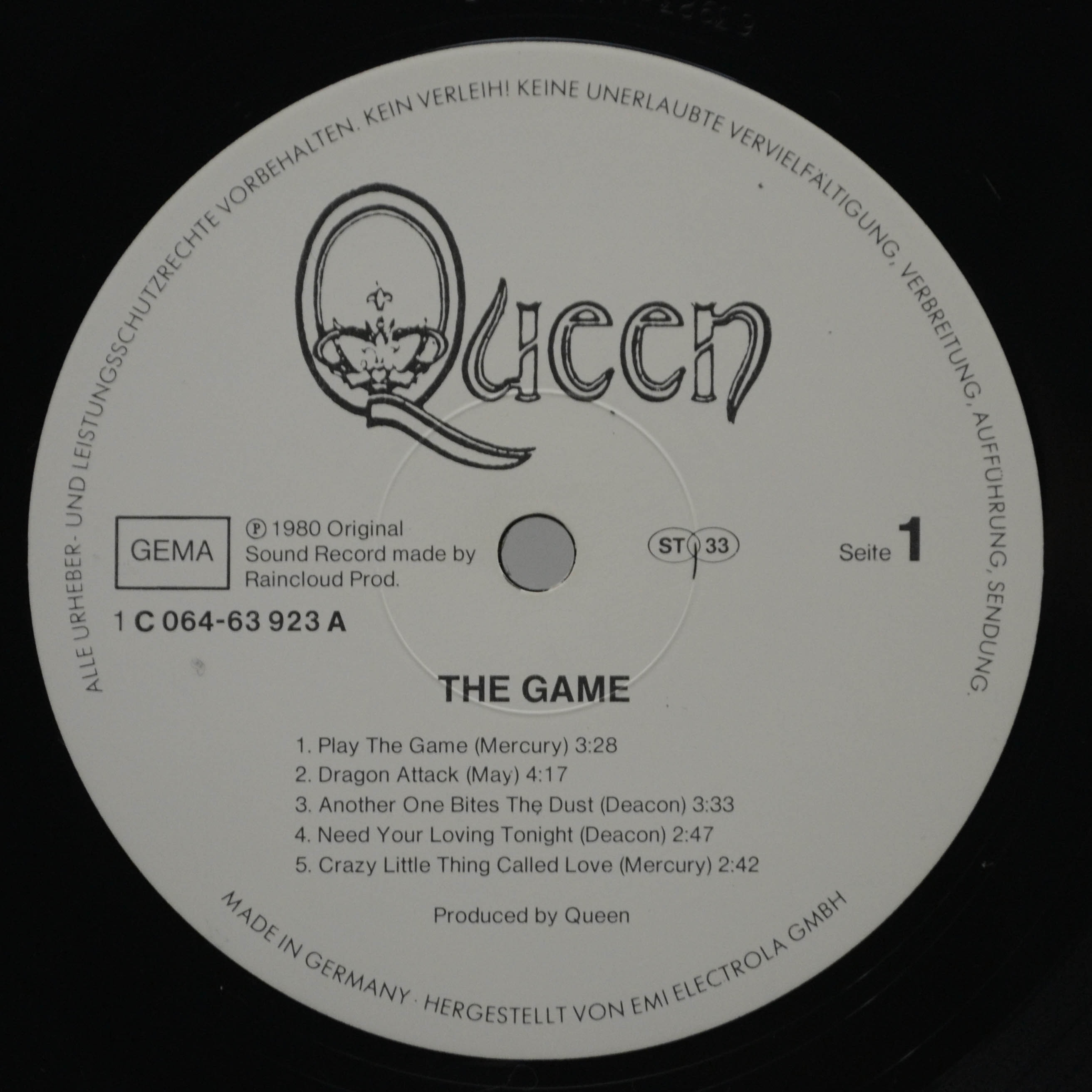 Queen — The Game, 1980