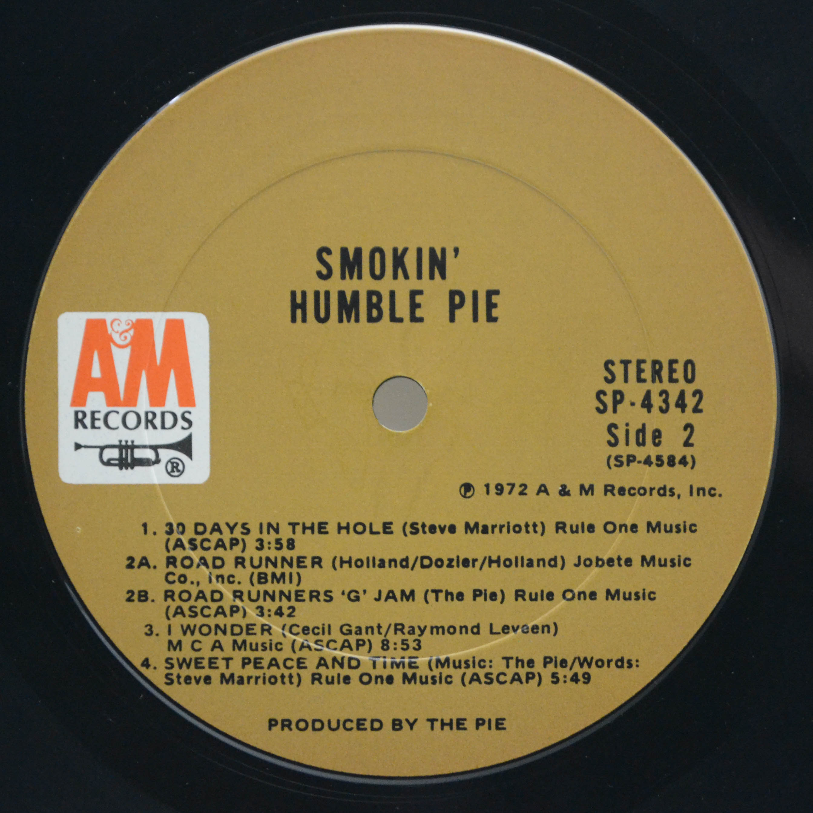 Humble Pie — Smokin' (USA), 1972