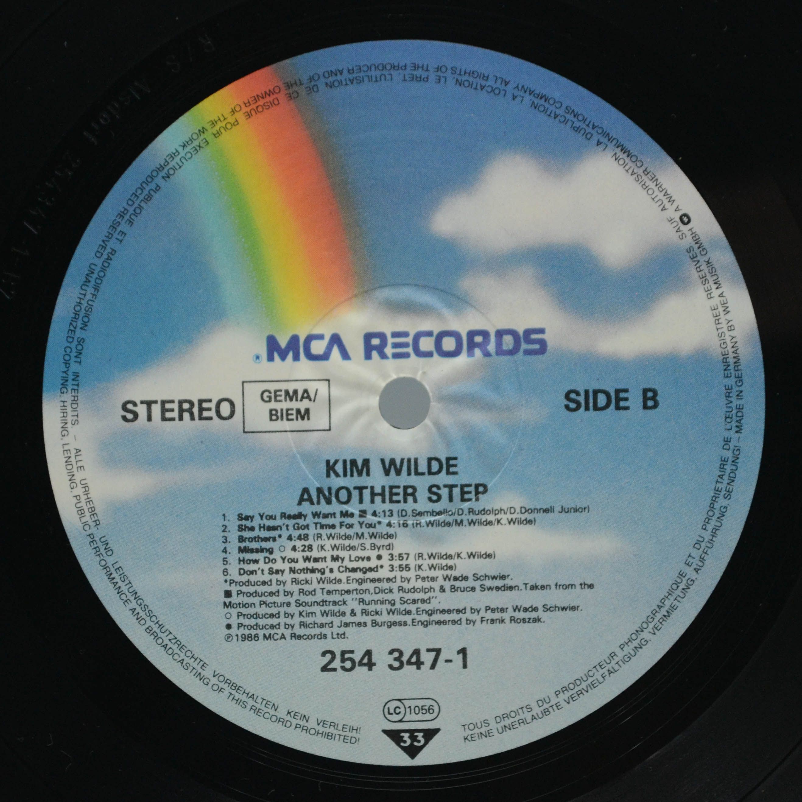 Kim Wilde — Another Step, 1986