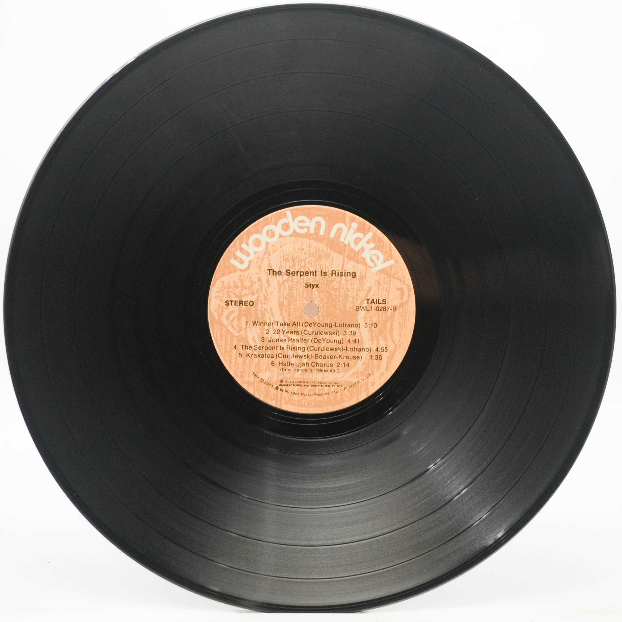 Styx — The Serpent Is Rising (1-st, USA), 1973