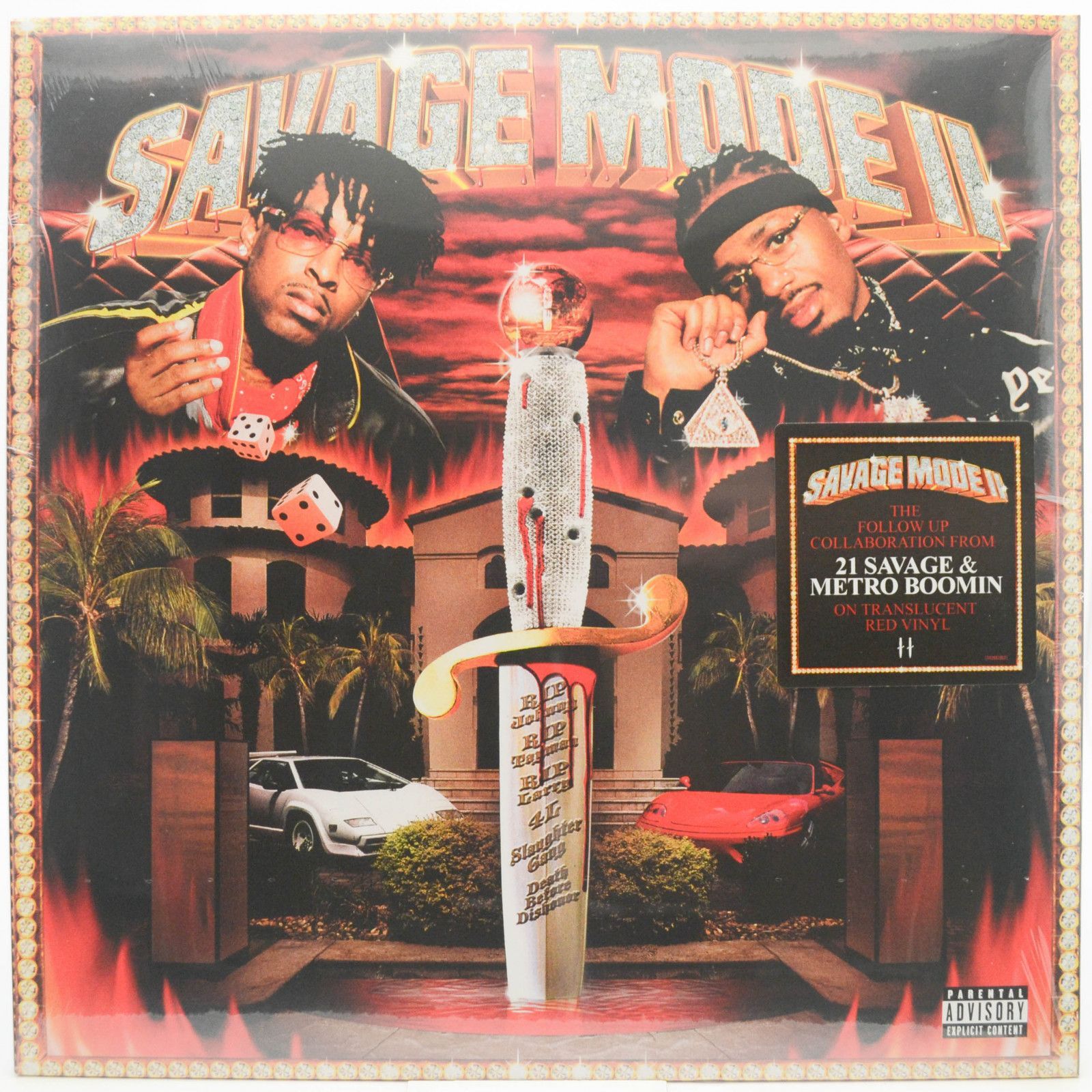 Виниловая пластинка 21 Savage & Metro Boomin — Savage Mode II, 2020