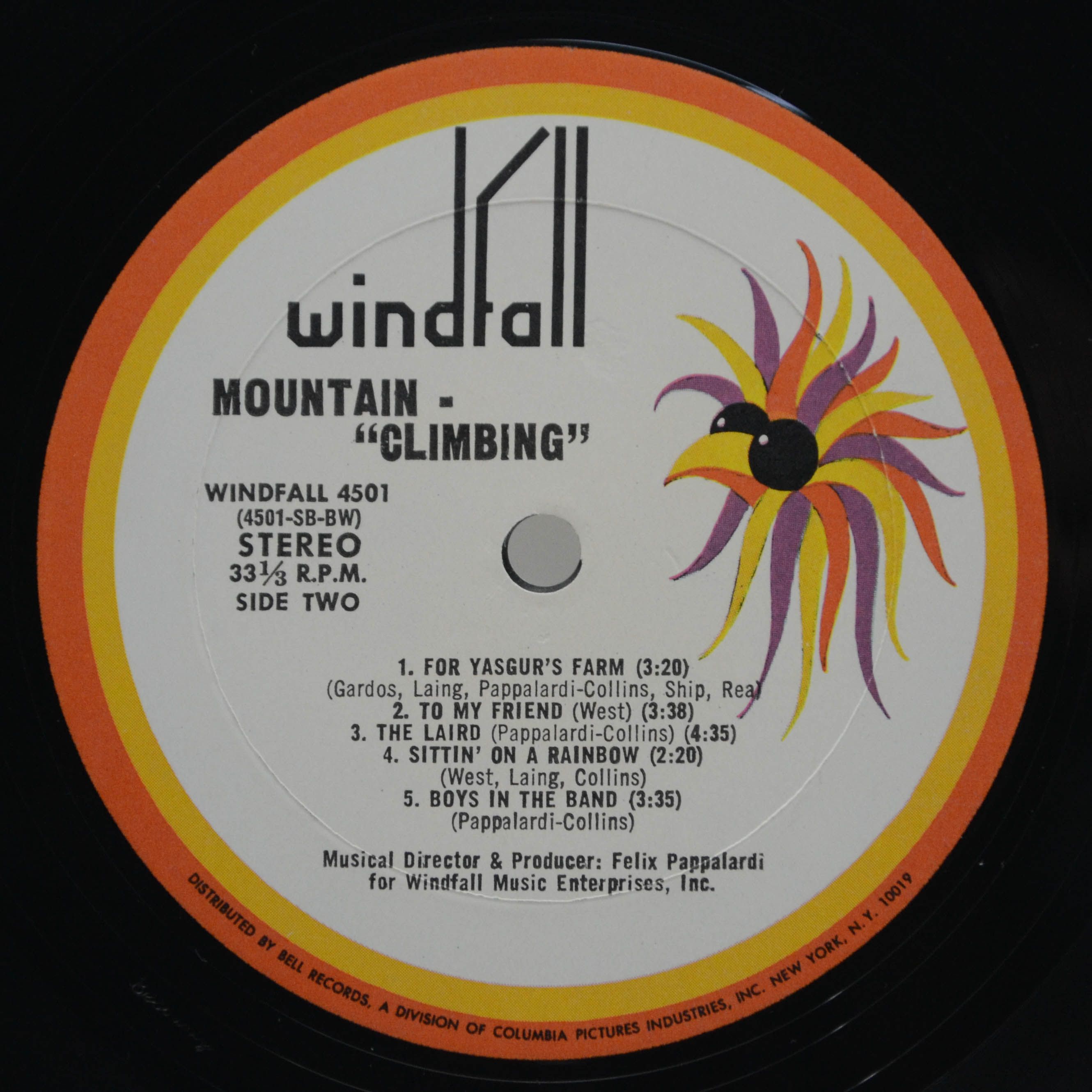 Виниловая пластинка Mountain — Climbing! (1-st, USA), 1970