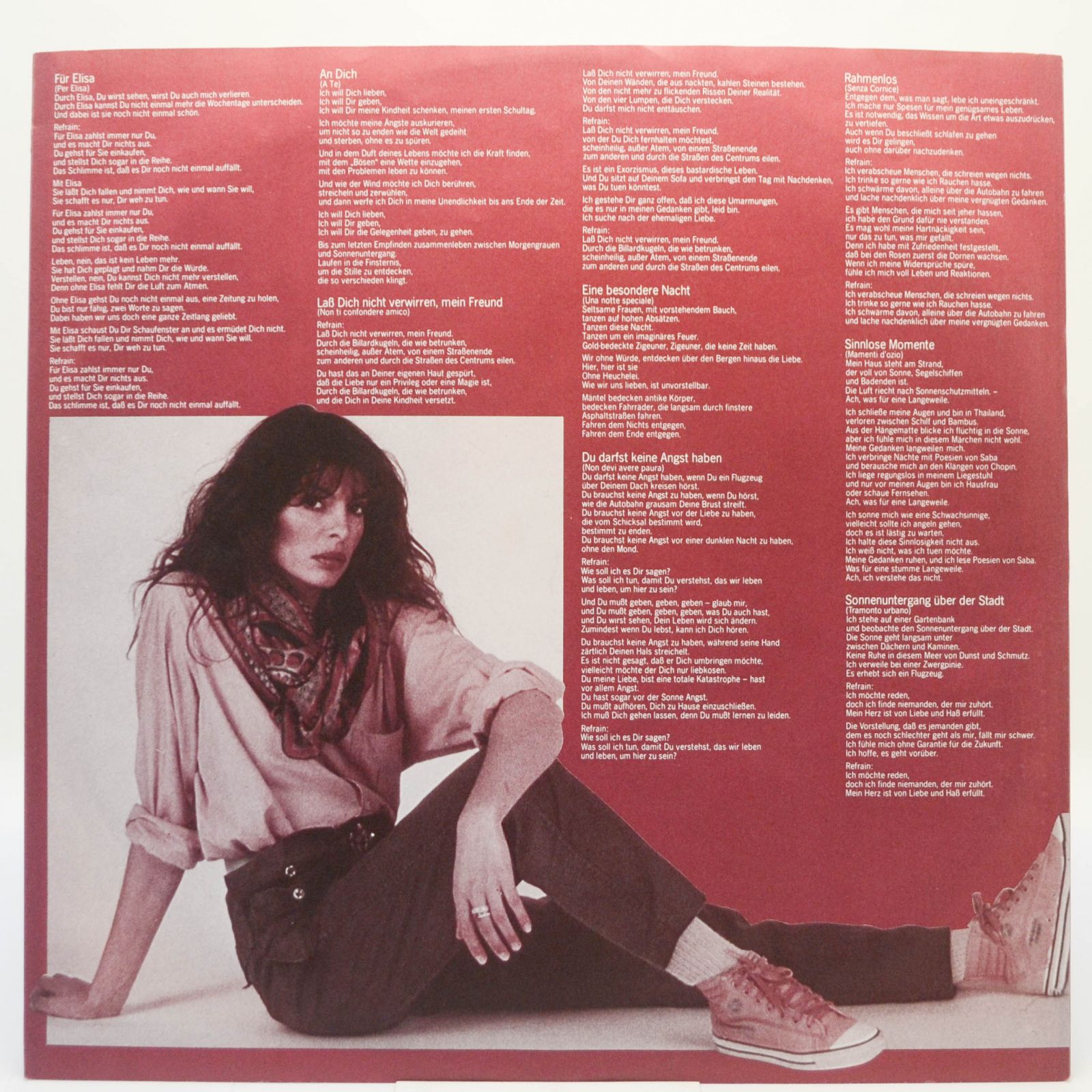 Виниловая пластинка Alice — Per Elisa, 1981