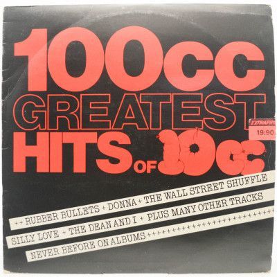 Виниловая пластинка 100cc - Greatest Hits Of 10cc (1-st, UK), 1975