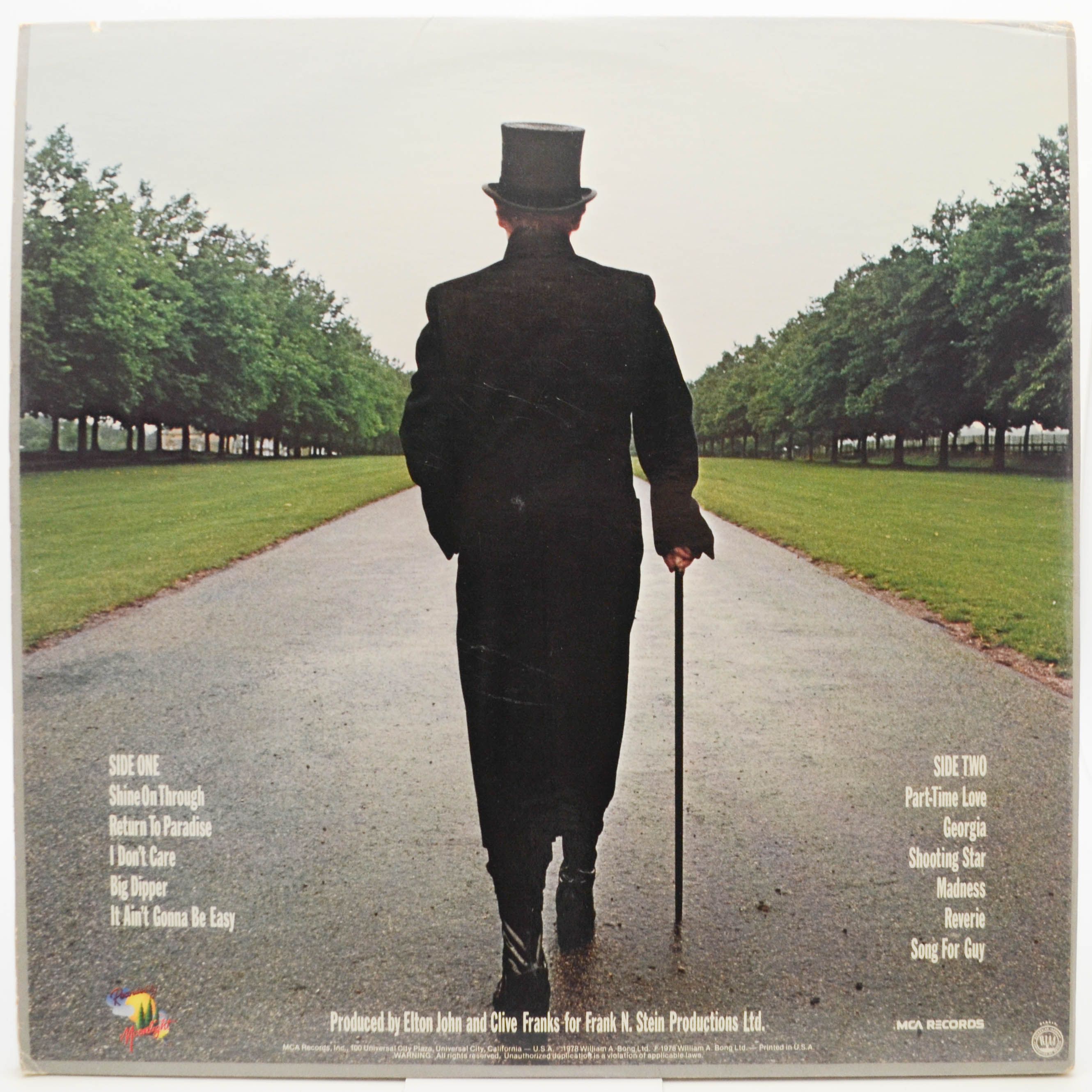 Elton John — A Single Man (USA), 1978