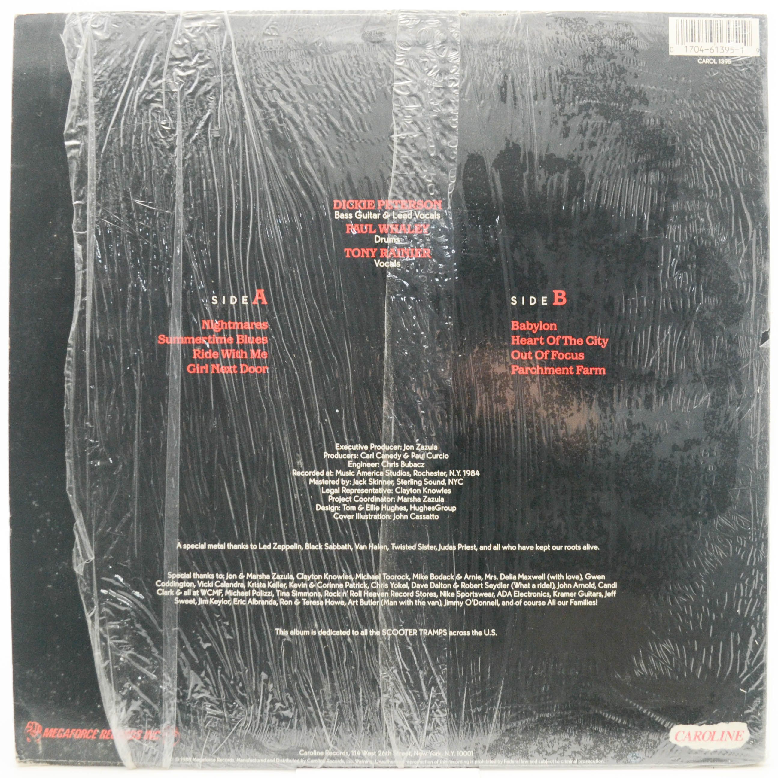 Виниловая пластинка Blue Cheer — The Beast Is Back (USA), 1985