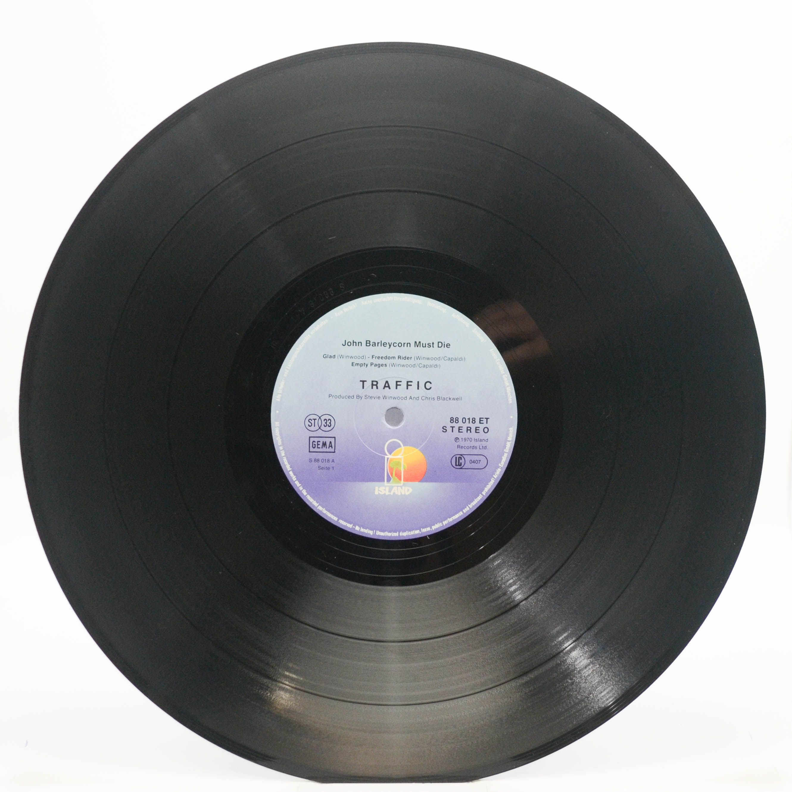 Виниловая пластинка Traffic — John Barleycorn Must Die, 1970