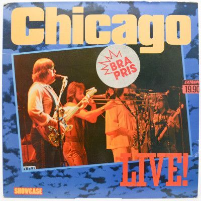 Виниловая пластинка Chicago Live! (UK), 1978