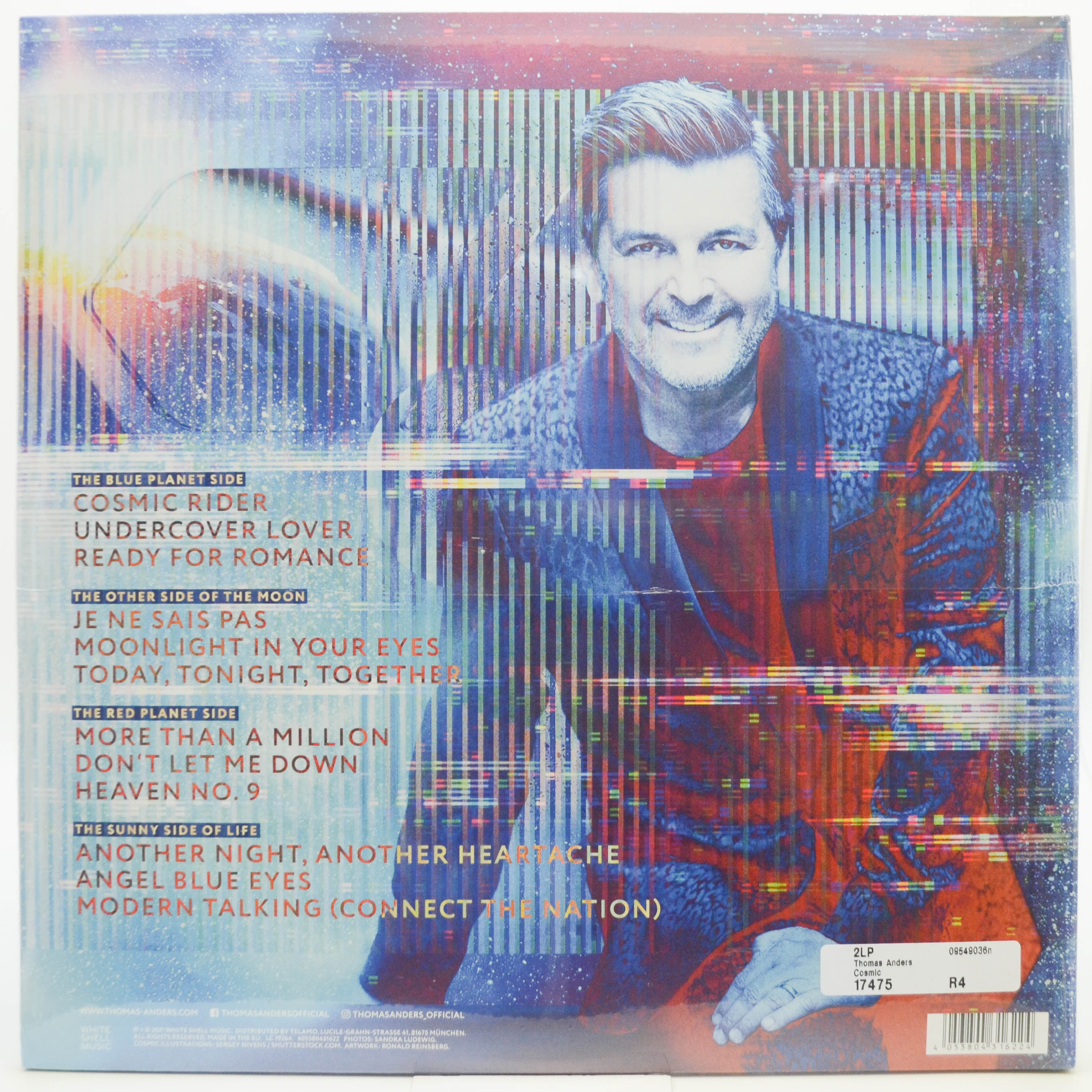 Thomas Anders — Cosmic (2LP), 2021