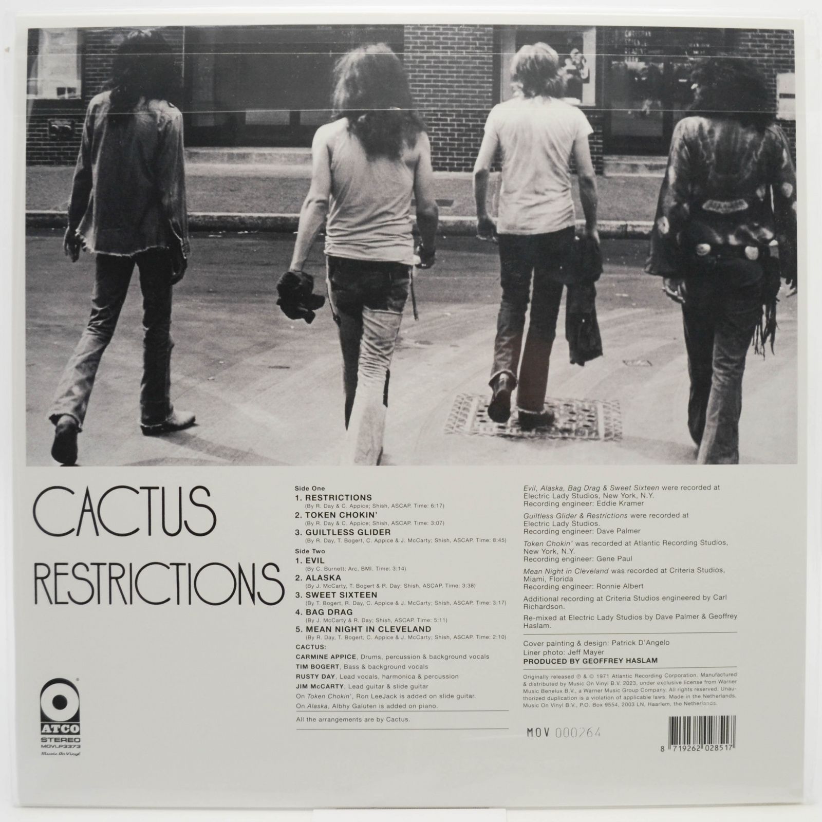Cactus — Restrictions, 1971