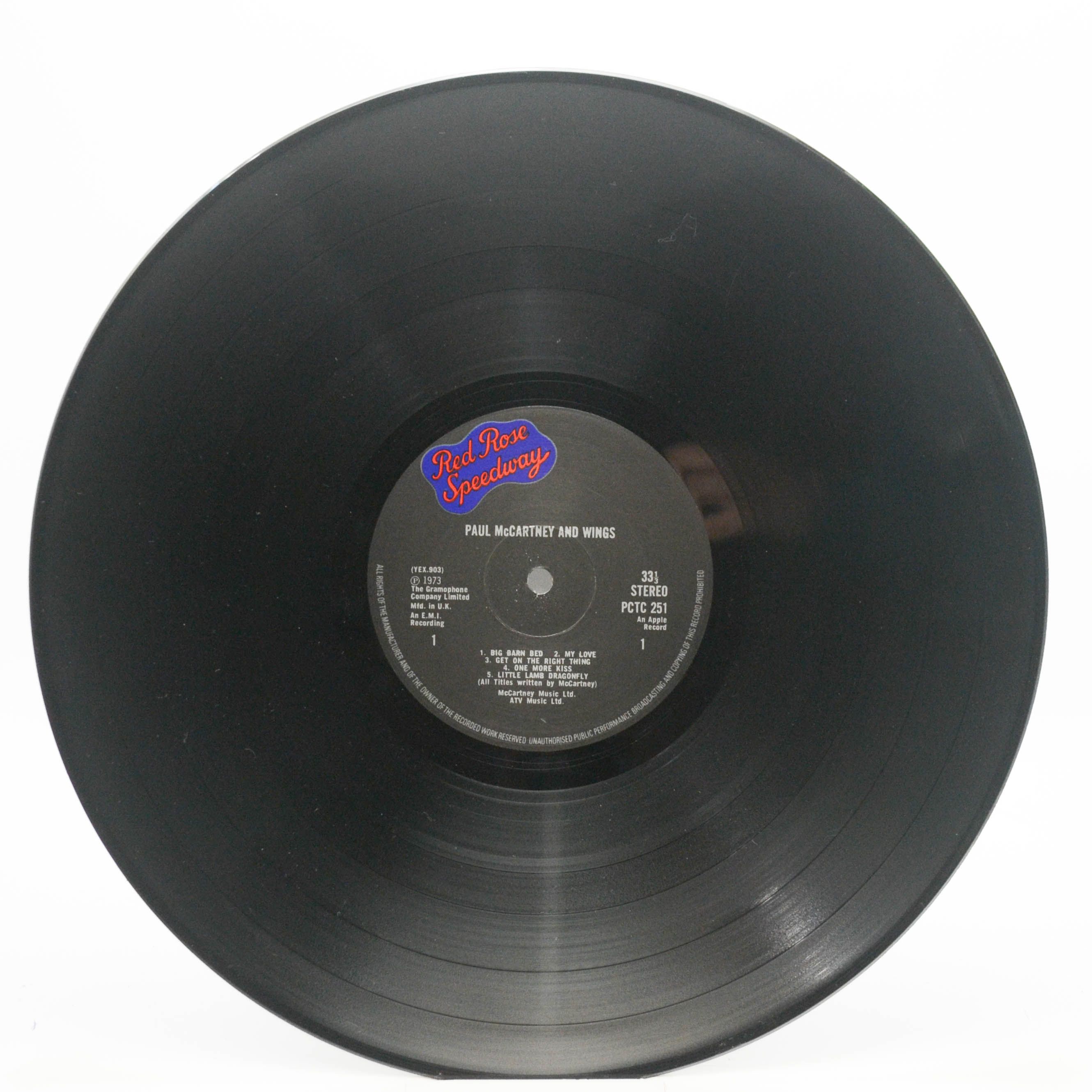 Paul McCartney & Wings — Red Rose Speedway (UK, booklet), 1973