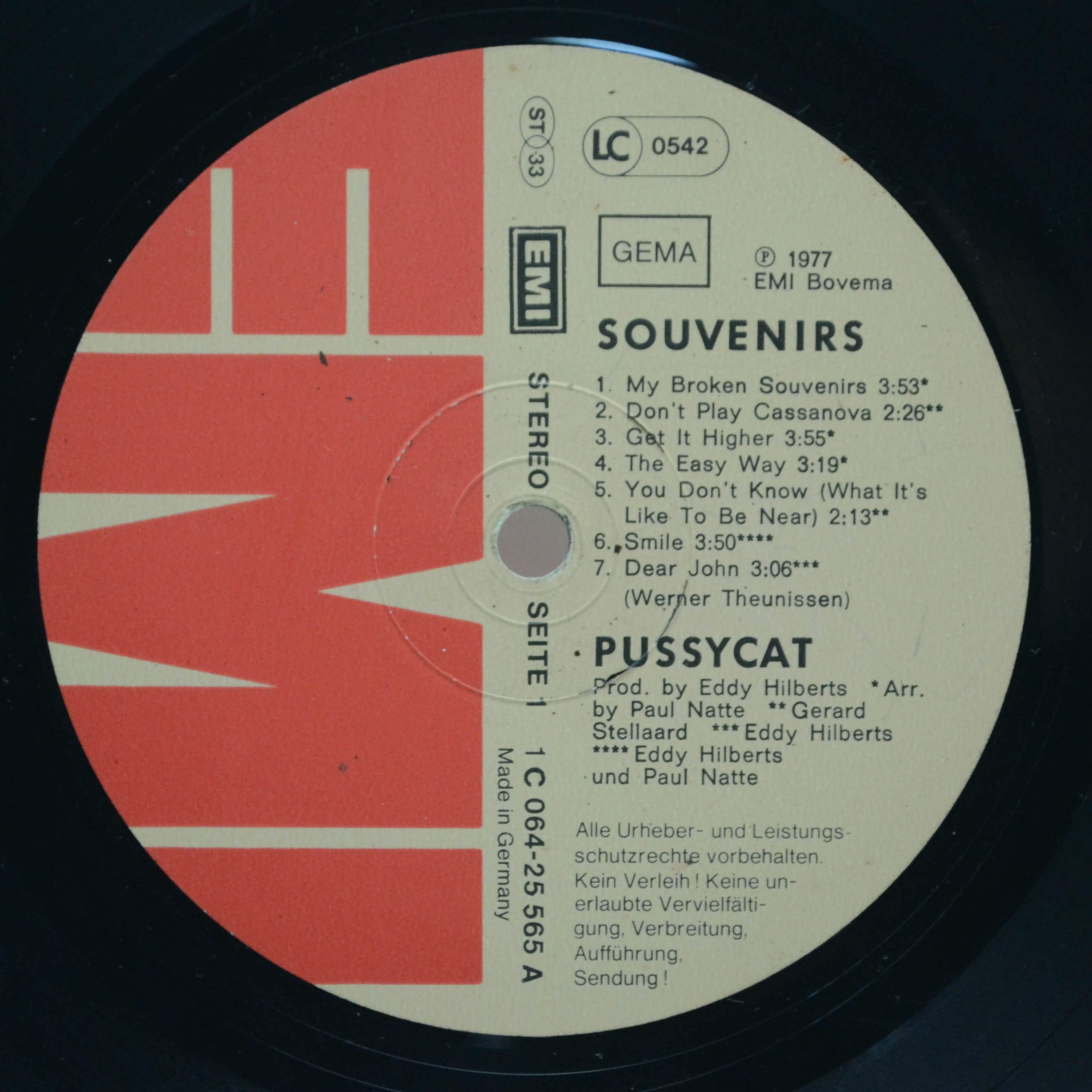 Pussycat — Souvenirs, 1977