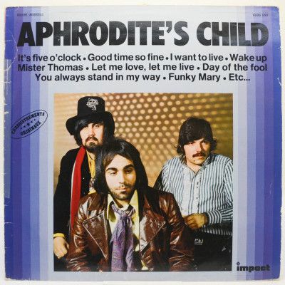 Виниловая пластинка Aphrodite's Child (France), 1974