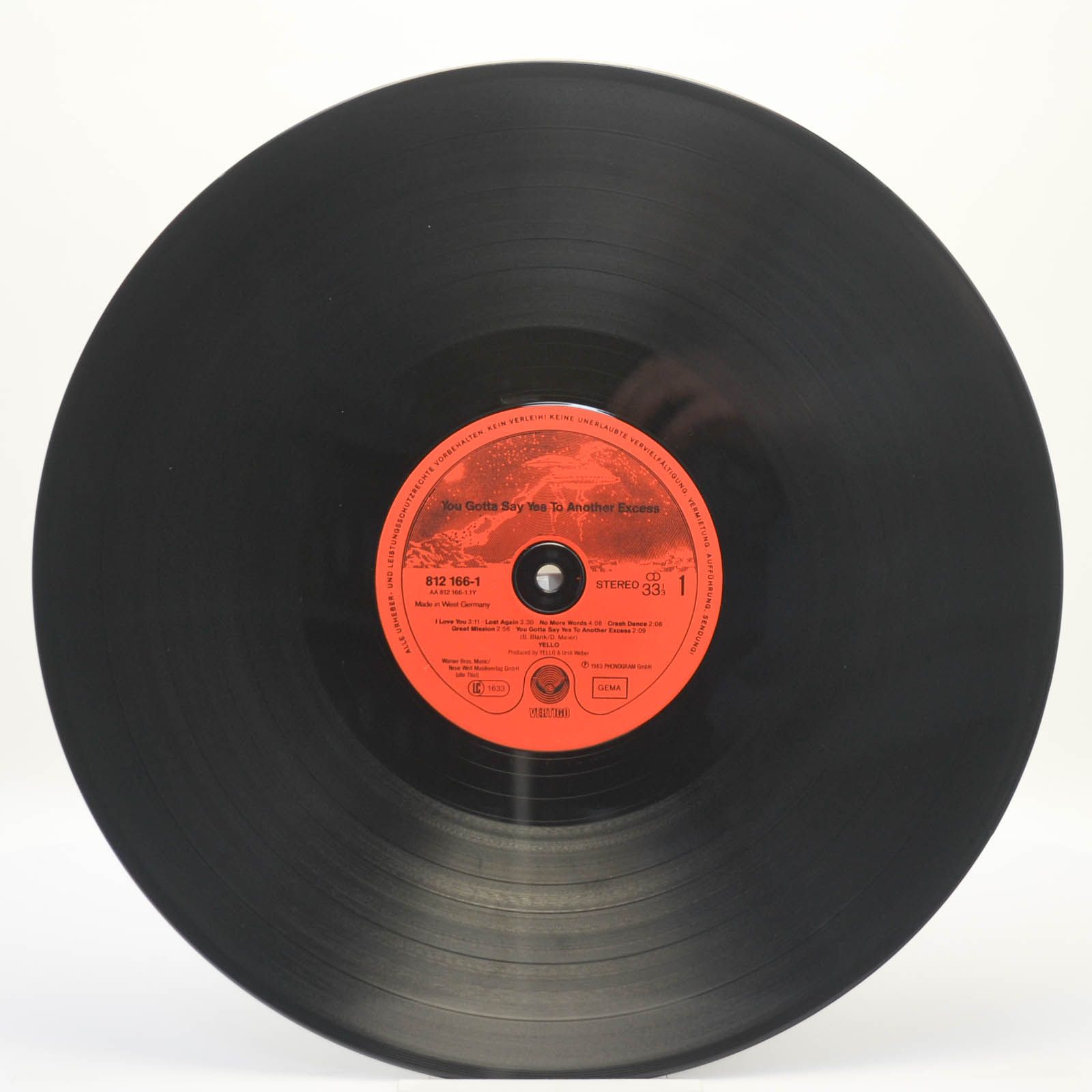 Yello — You Gotta Say Yes To Another Excess, 1983