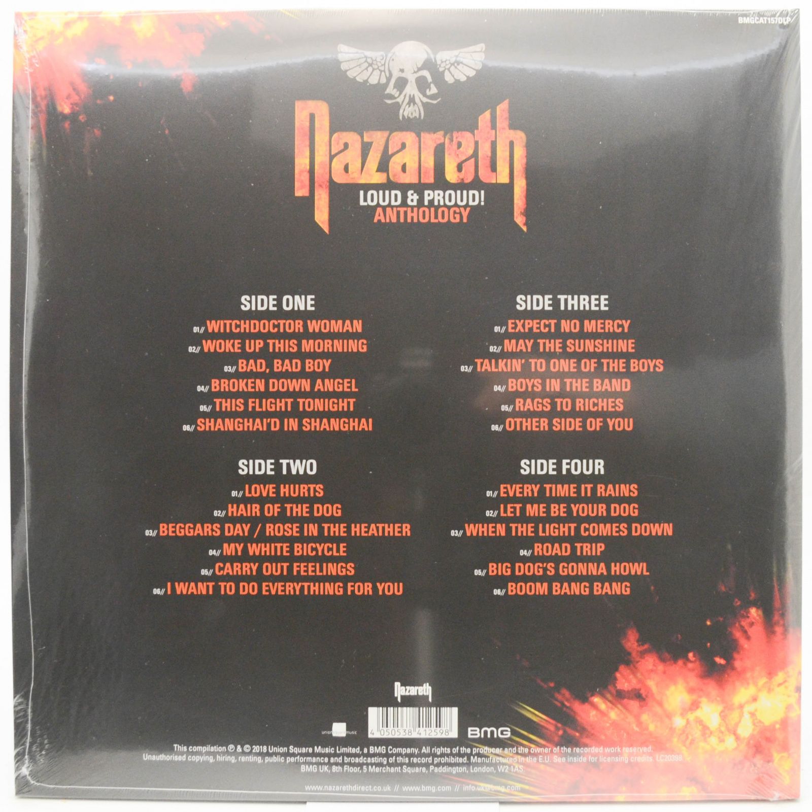 Nazareth — Loud & Proud! Anthology (2LP), 2018