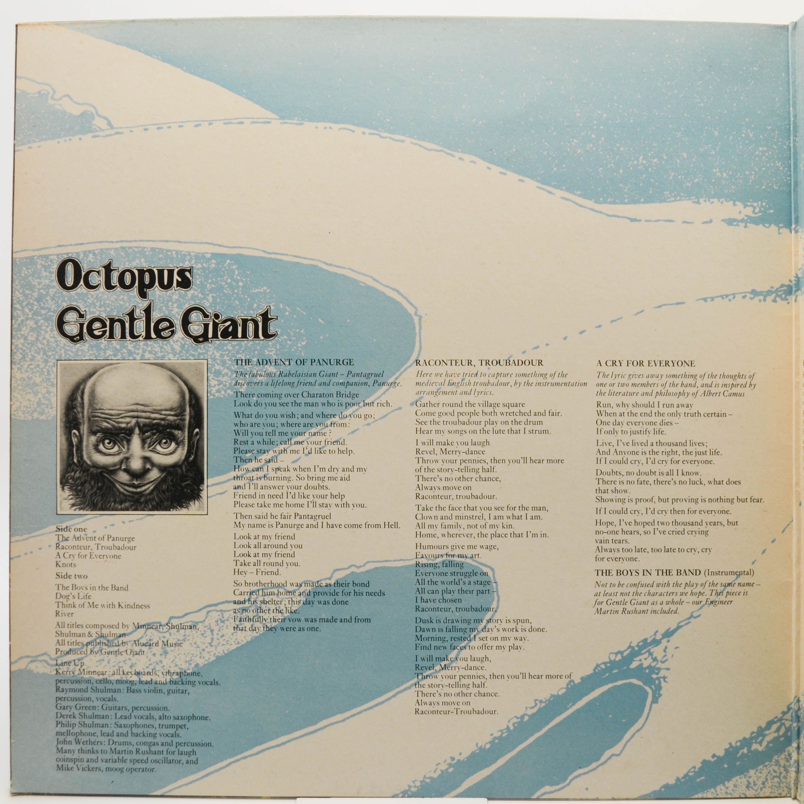 Gentle Giant — Octopus (UK), 1972