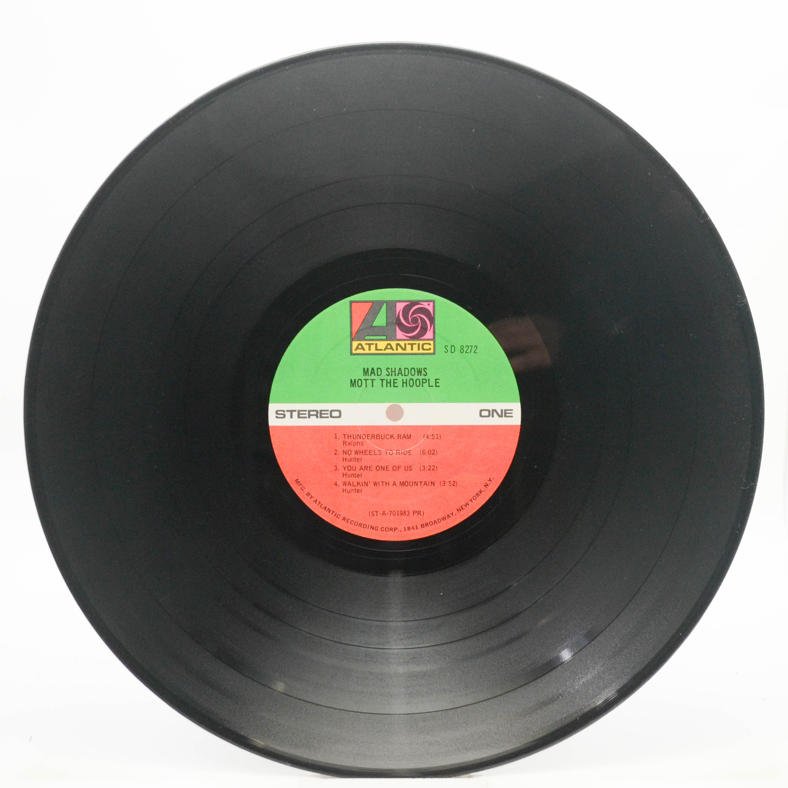 Виниловая пластинка Mott The Hoople — Mad Shadows (USA), 1970