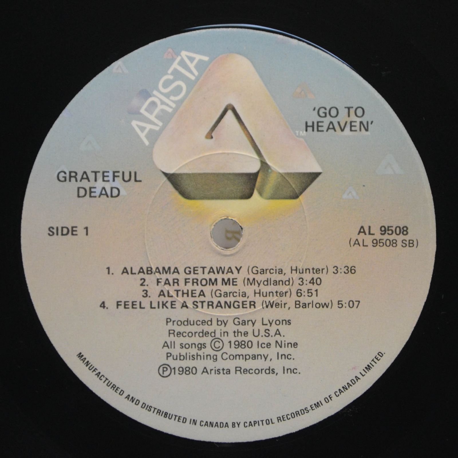 Виниловая пластинка Grateful Dead — Go To Heaven, 1980