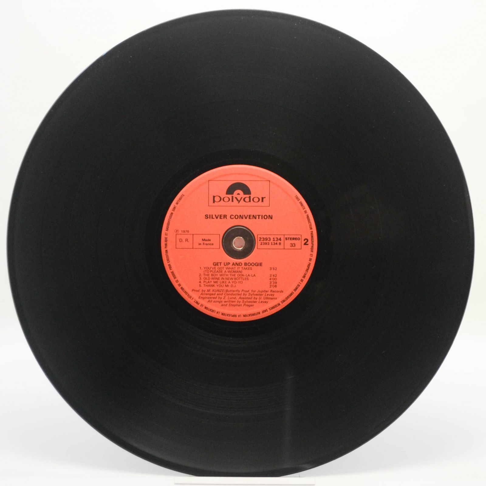 Виниловая пластинка Silver Convention — Get Up And Boogie!, 1976
