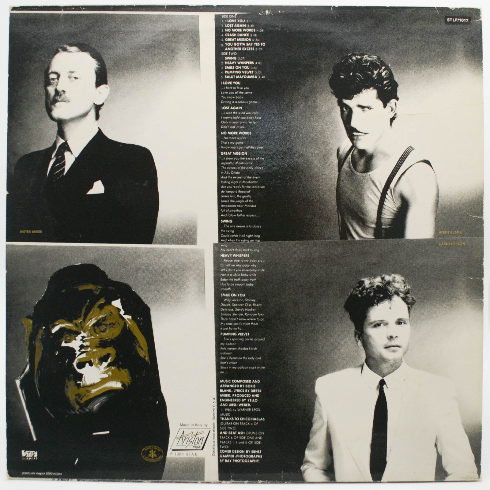 Yello — You Gotta Say Yes To Another Excess, 1983