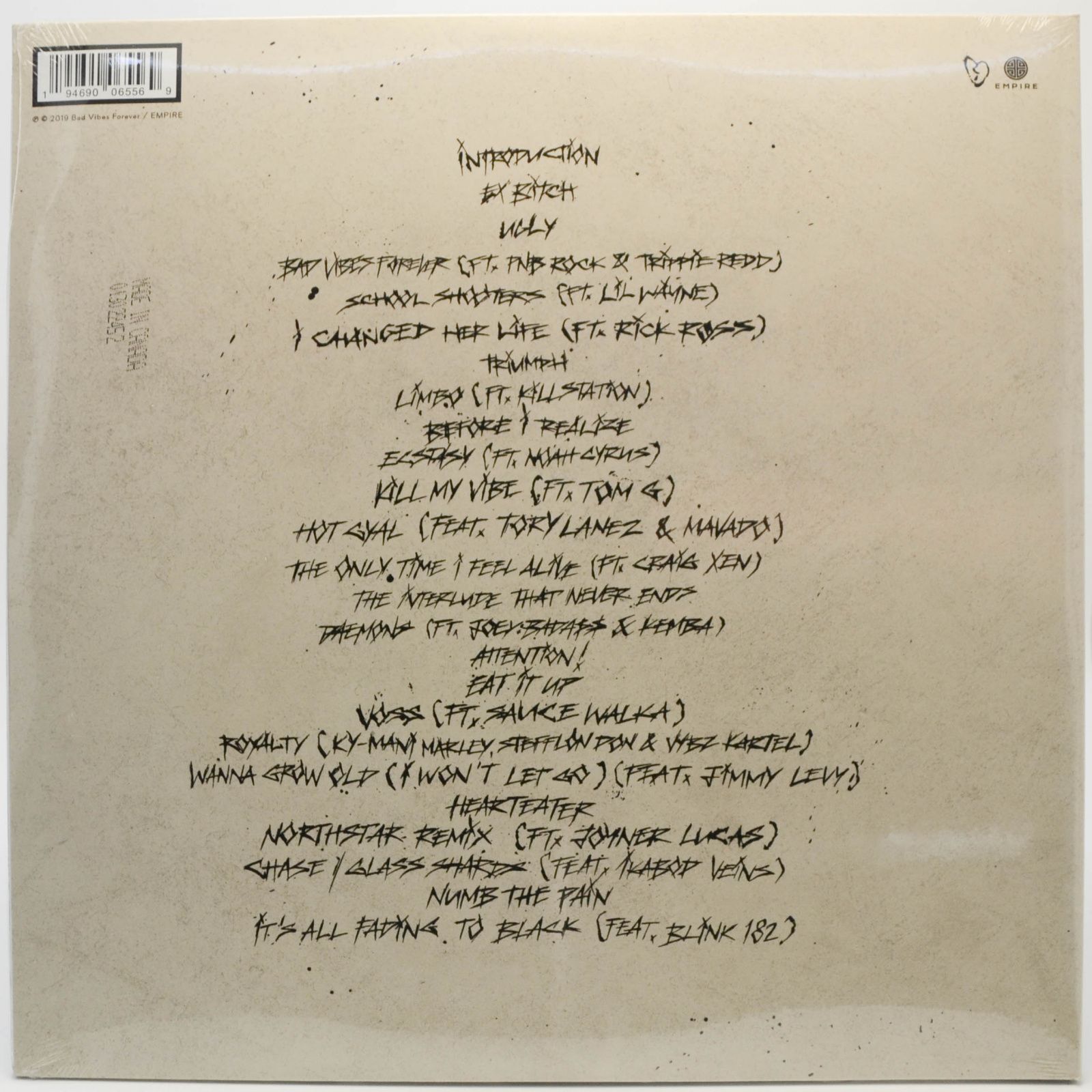 Виниловая пластинка XXXTENTACION — Bad Vibes Forever (2LP), 2019