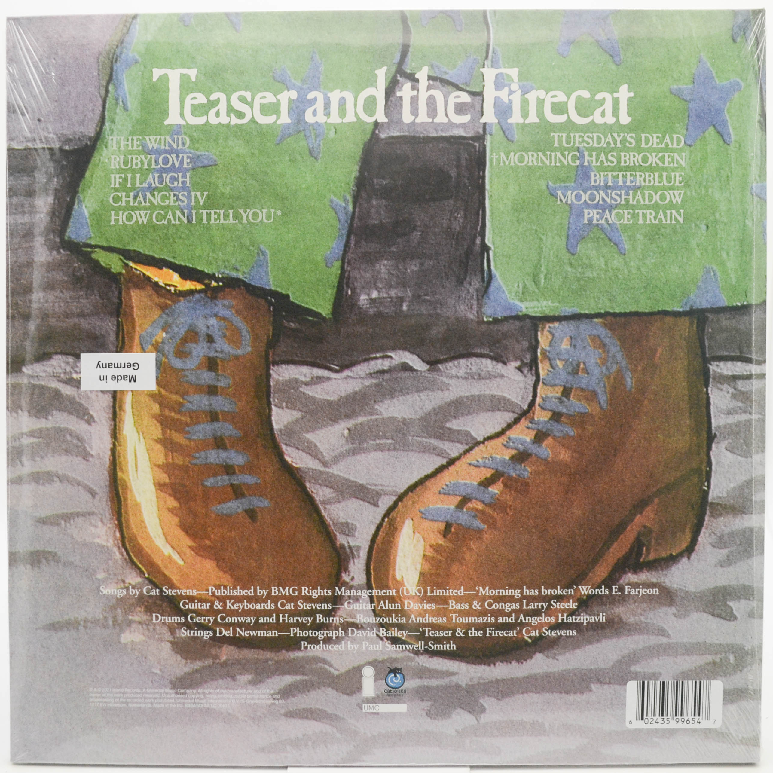 Виниловая пластинка Cat Stevens — Teaser And The Firecat, 1971