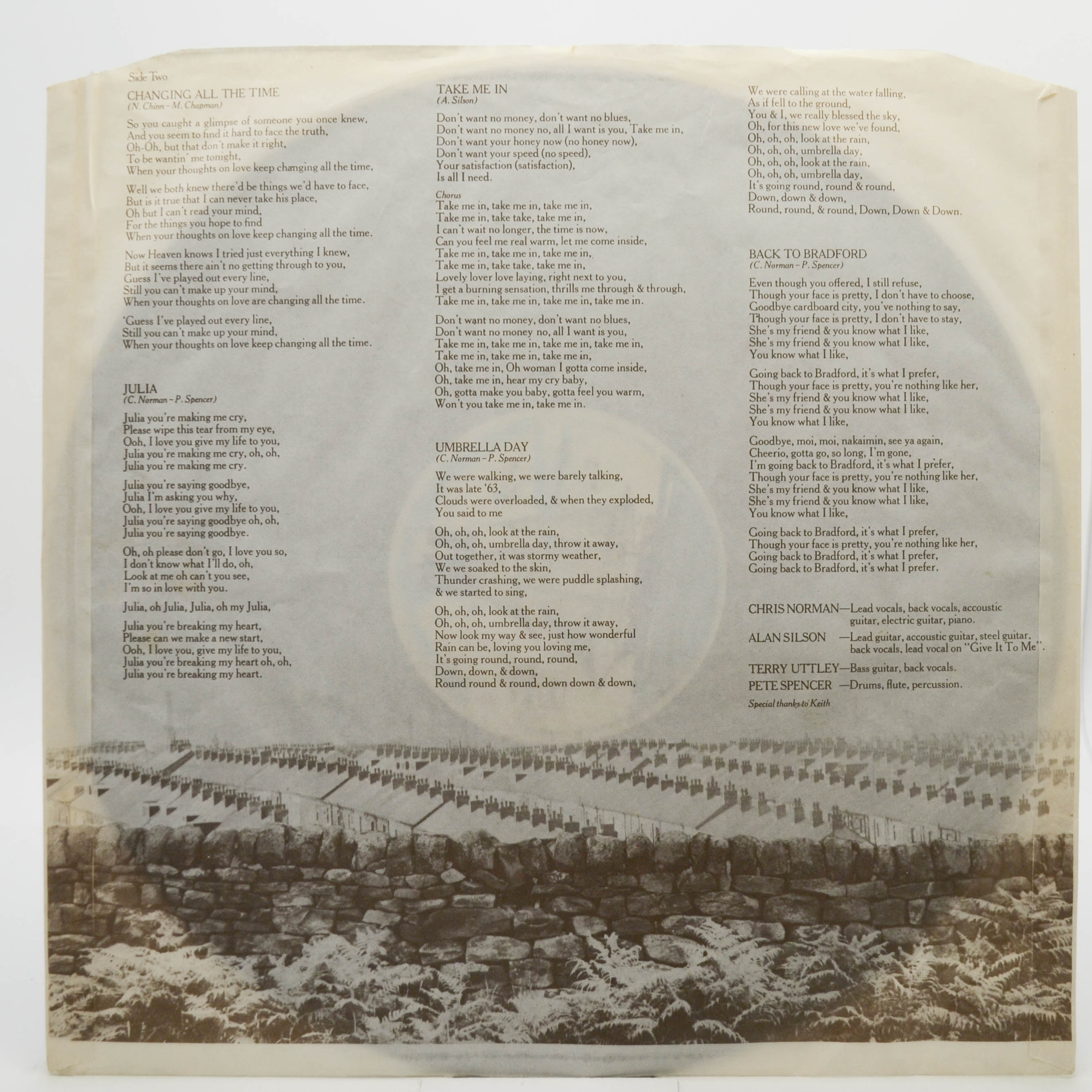 Smokey — Changing All The Time, 1975