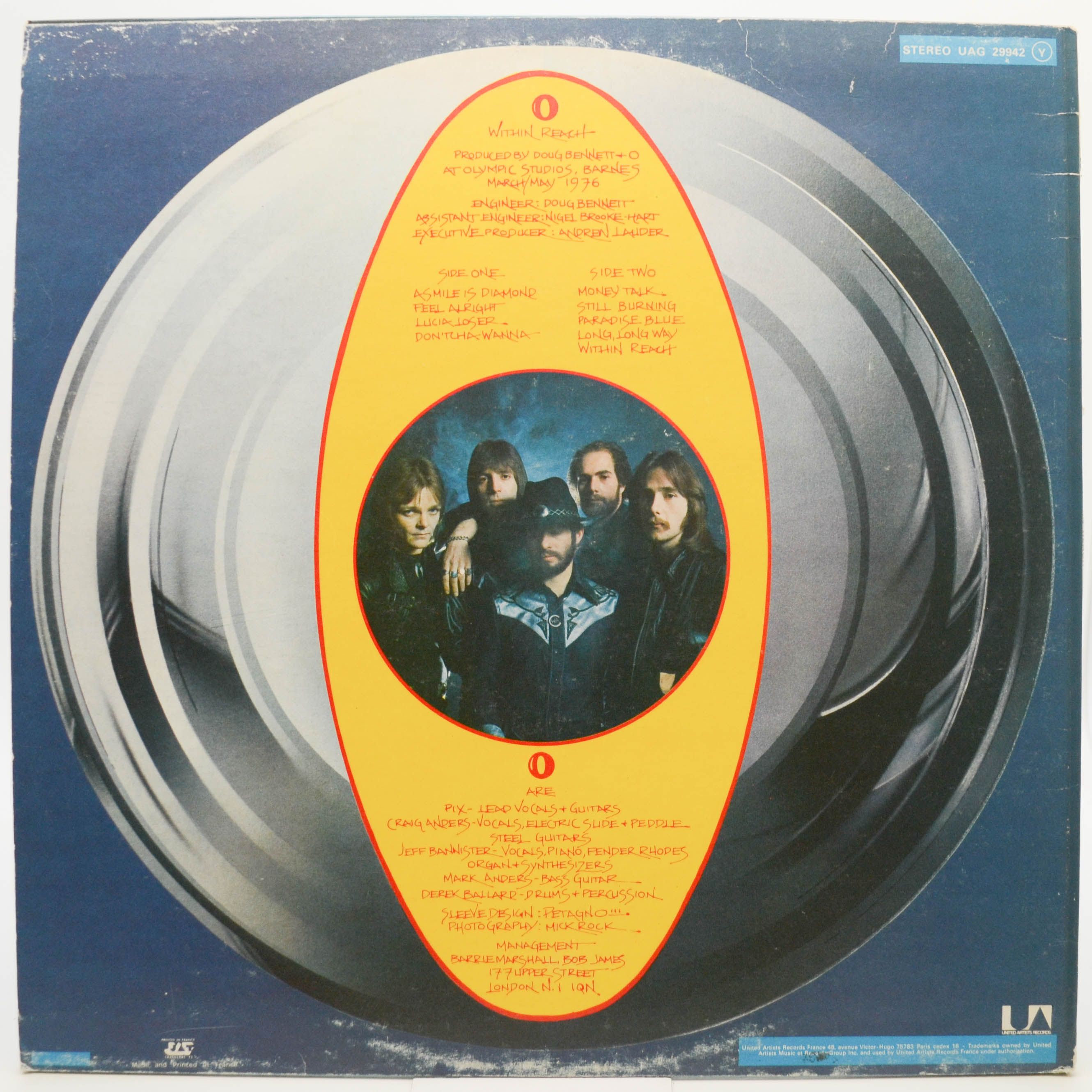 "O" — Within Reach, 1976