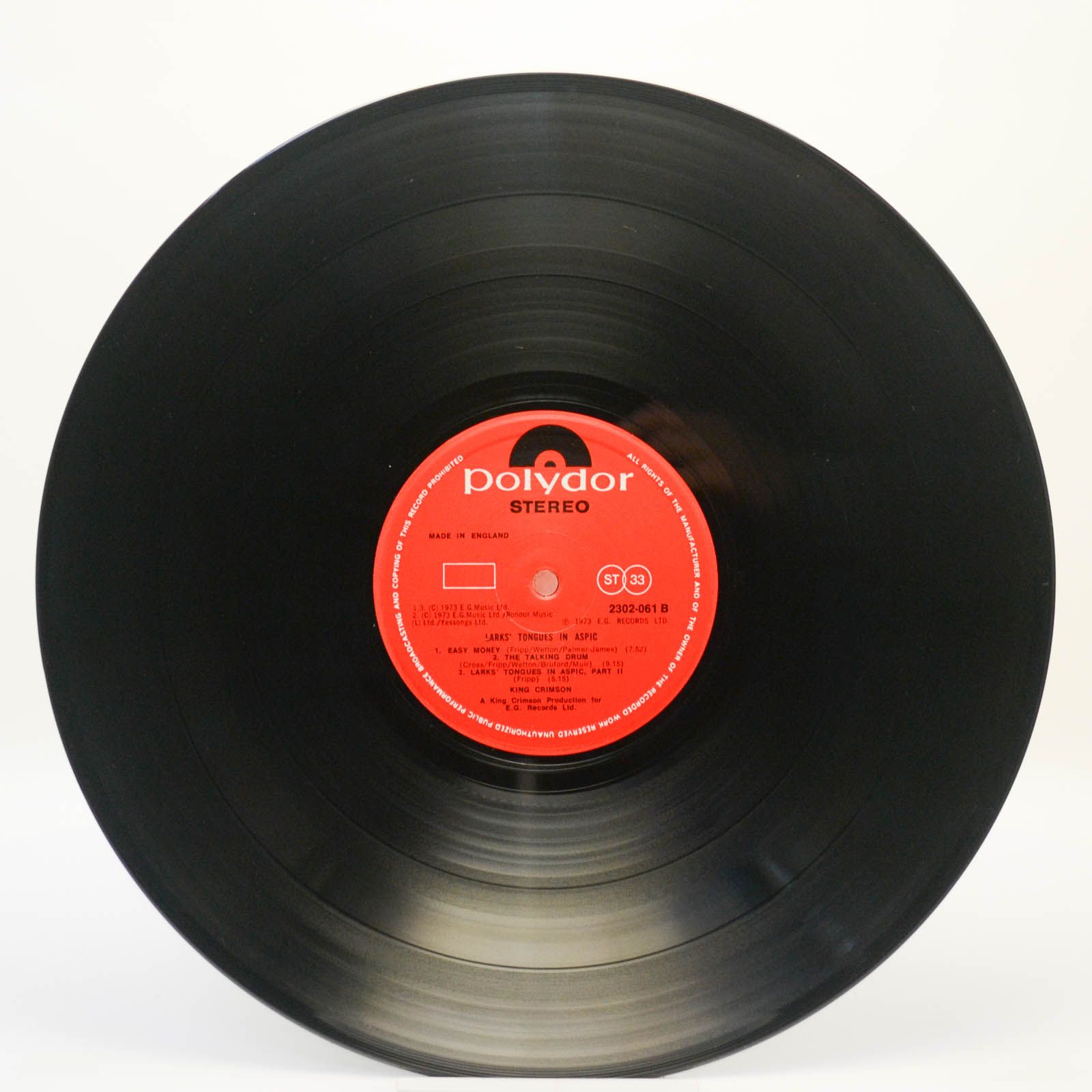 King Crimson — Larks' Tongues In Aspic (UK), 1973