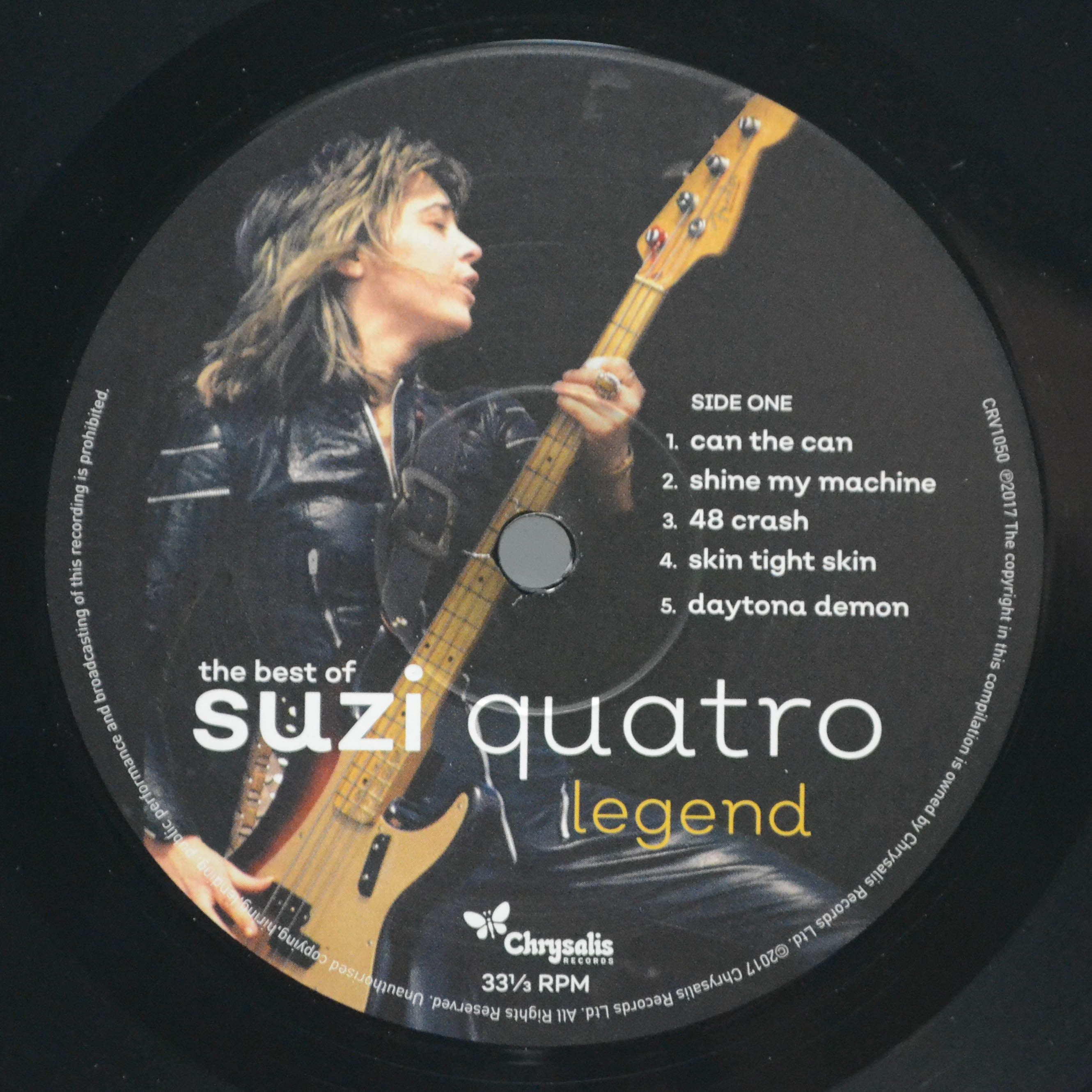Suzi Quatro — Legend - The Best Of (2LP), 2017