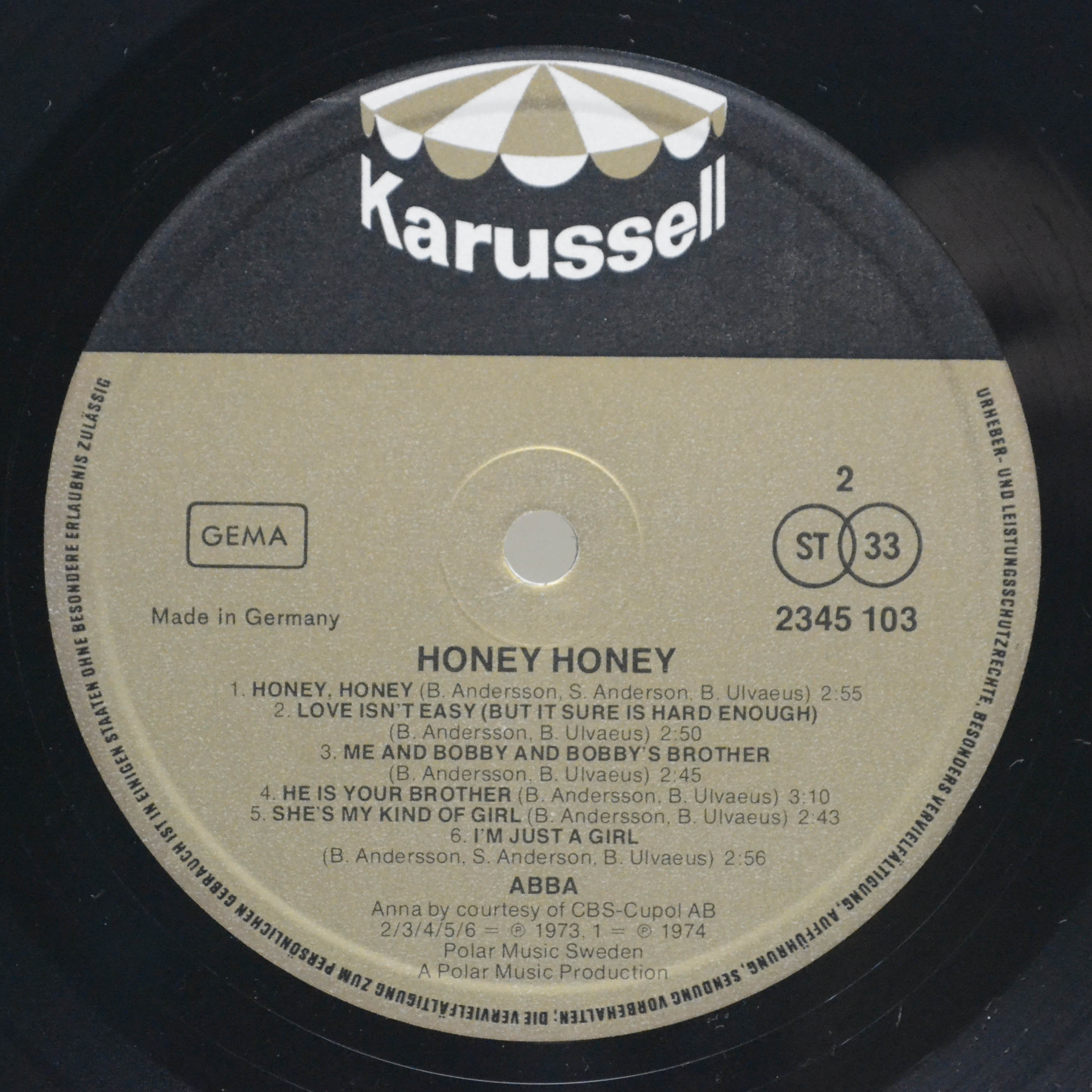 ABBA — Honey-Honey, 1975