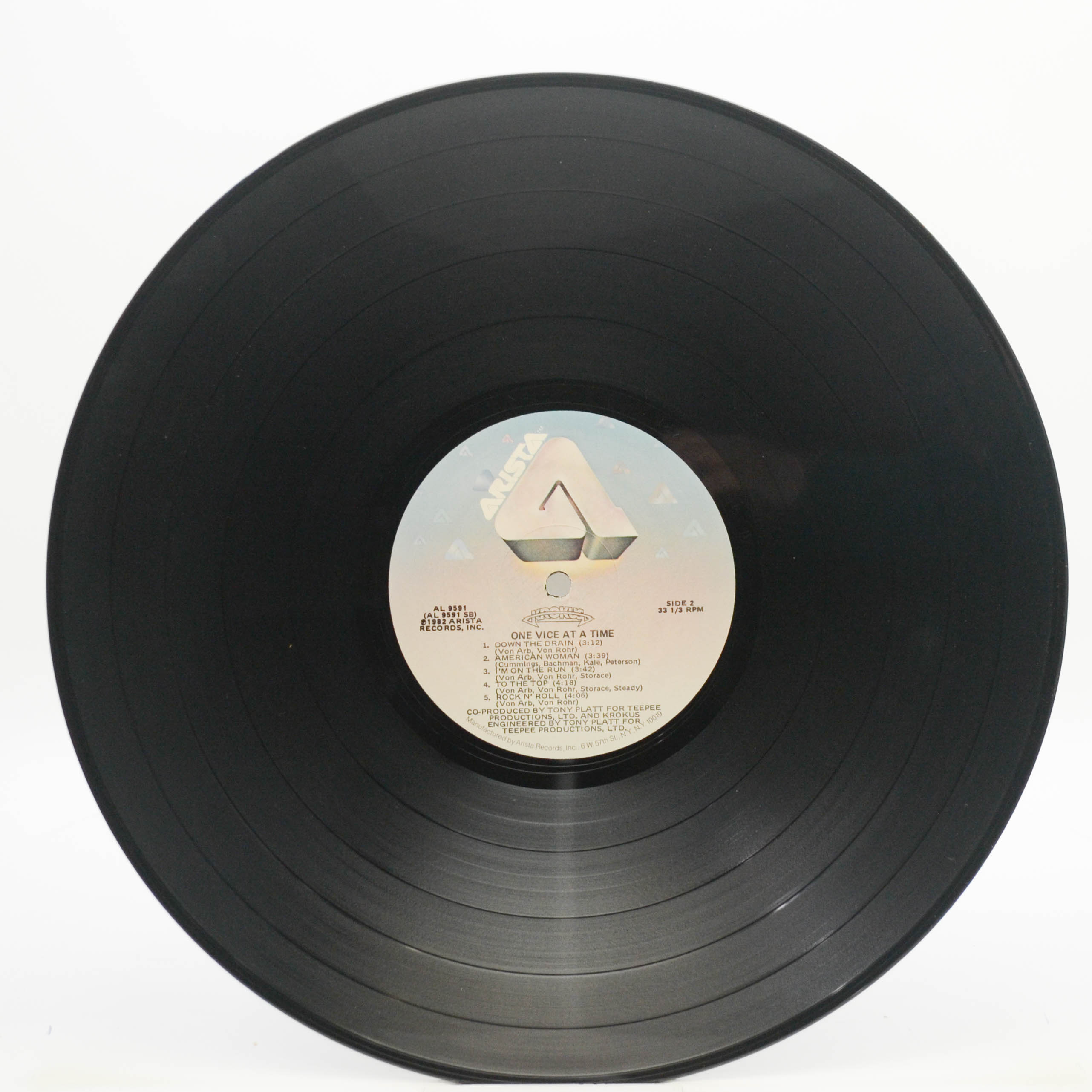 Krokus — One Vice At A Time (USA), 1982