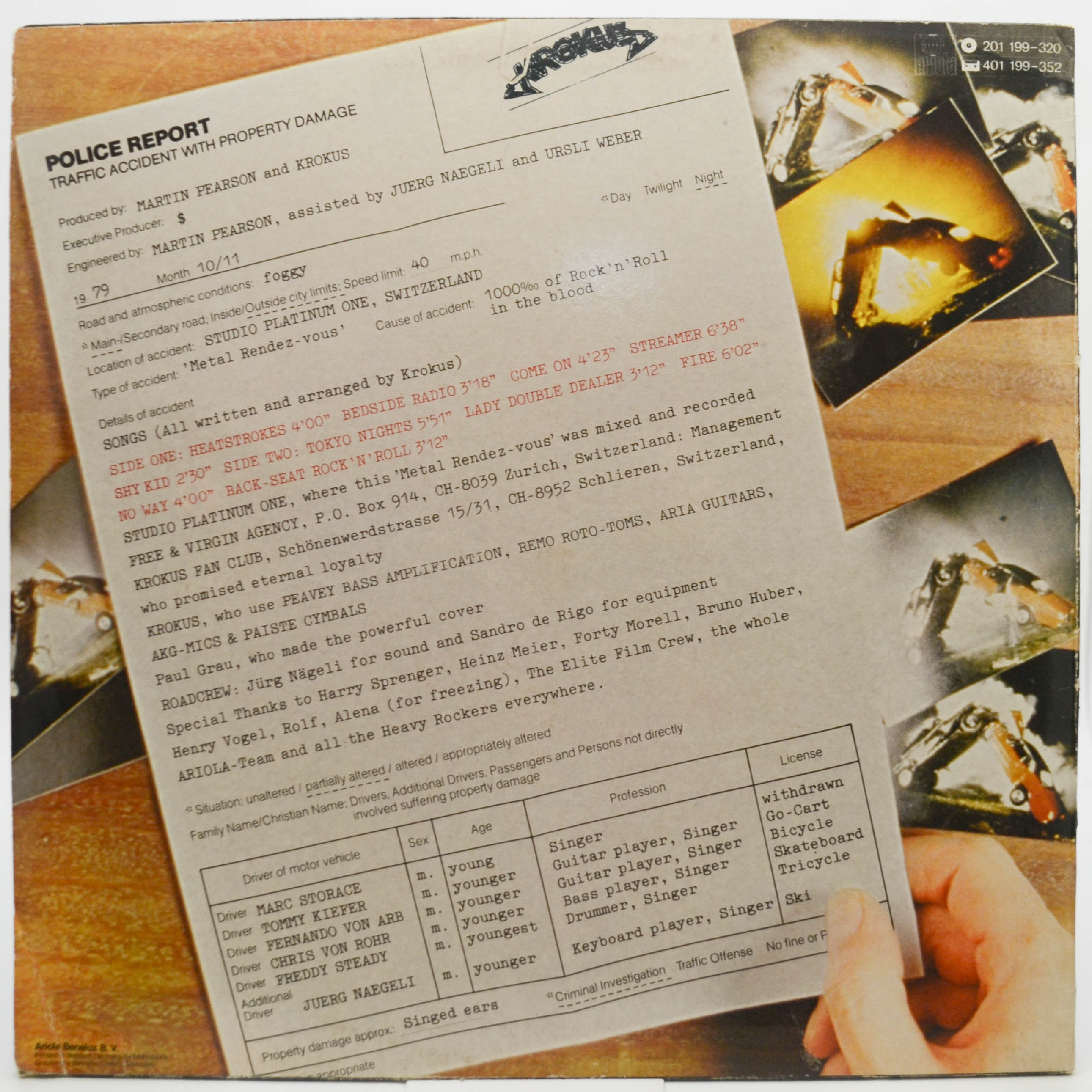 Krokus — Metal Rendez-vous, 1980