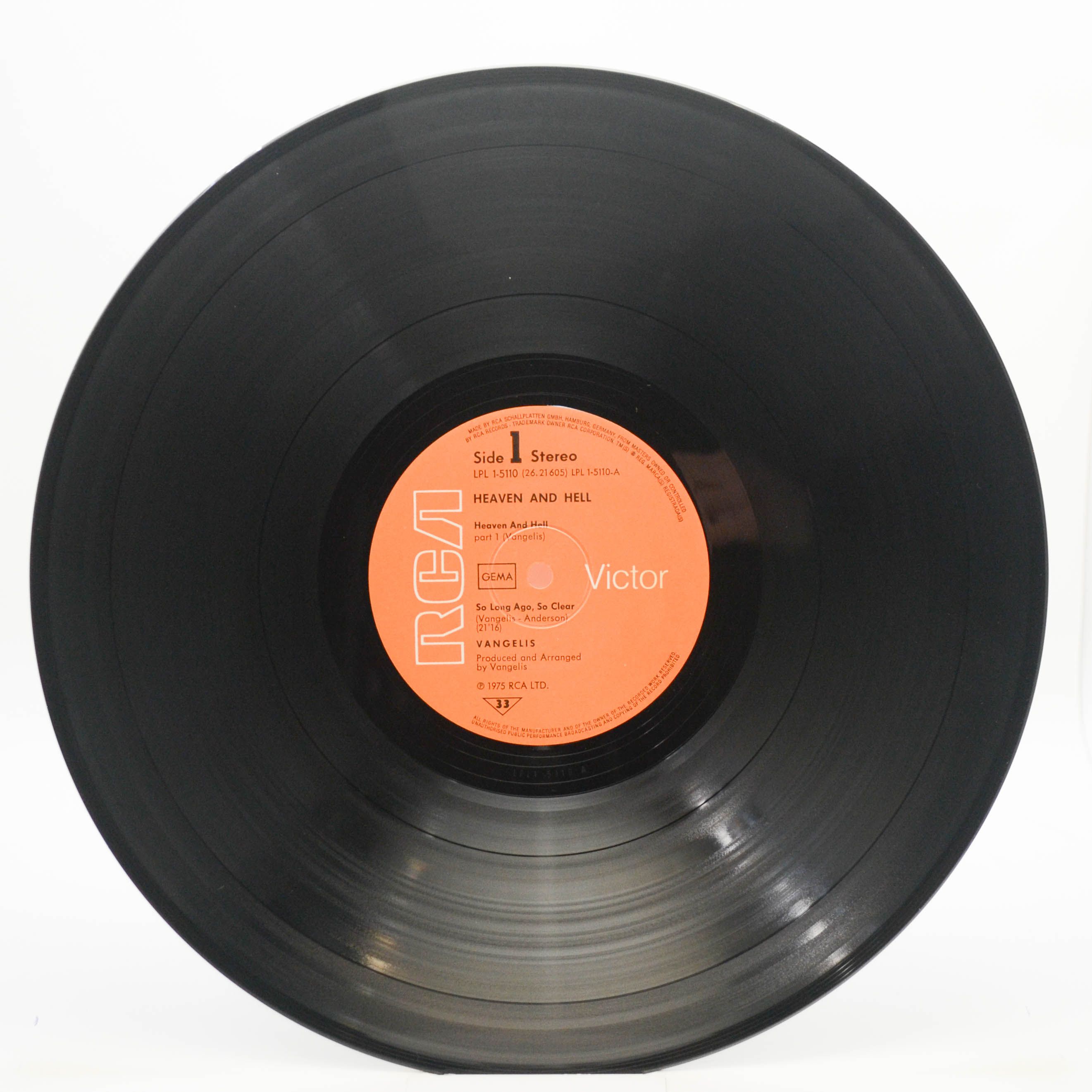 Vangelis — Heaven And Hell, 1975