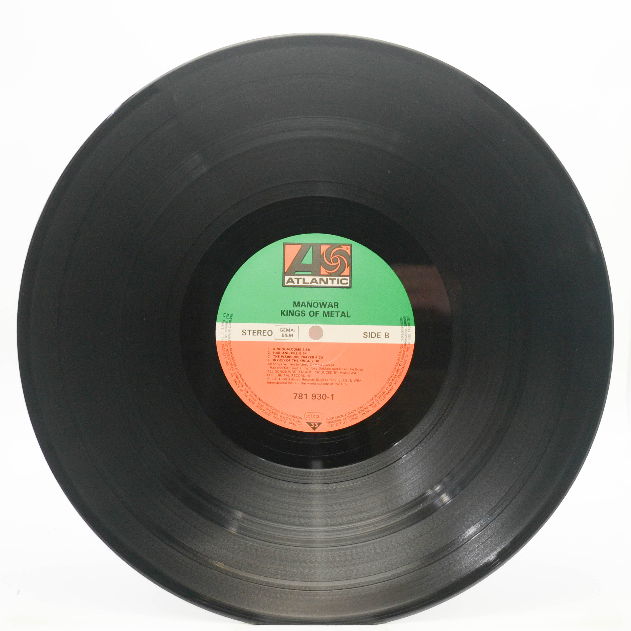 Manowar — Kings Of Metal, 1988