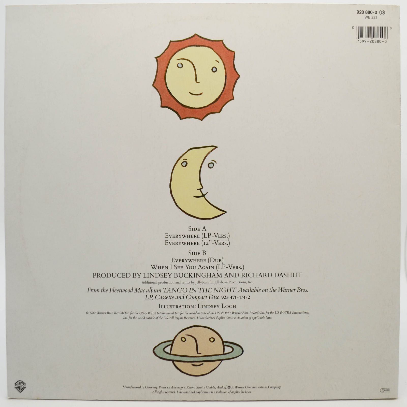 Fleetwood Mac — Everywhere, 1988