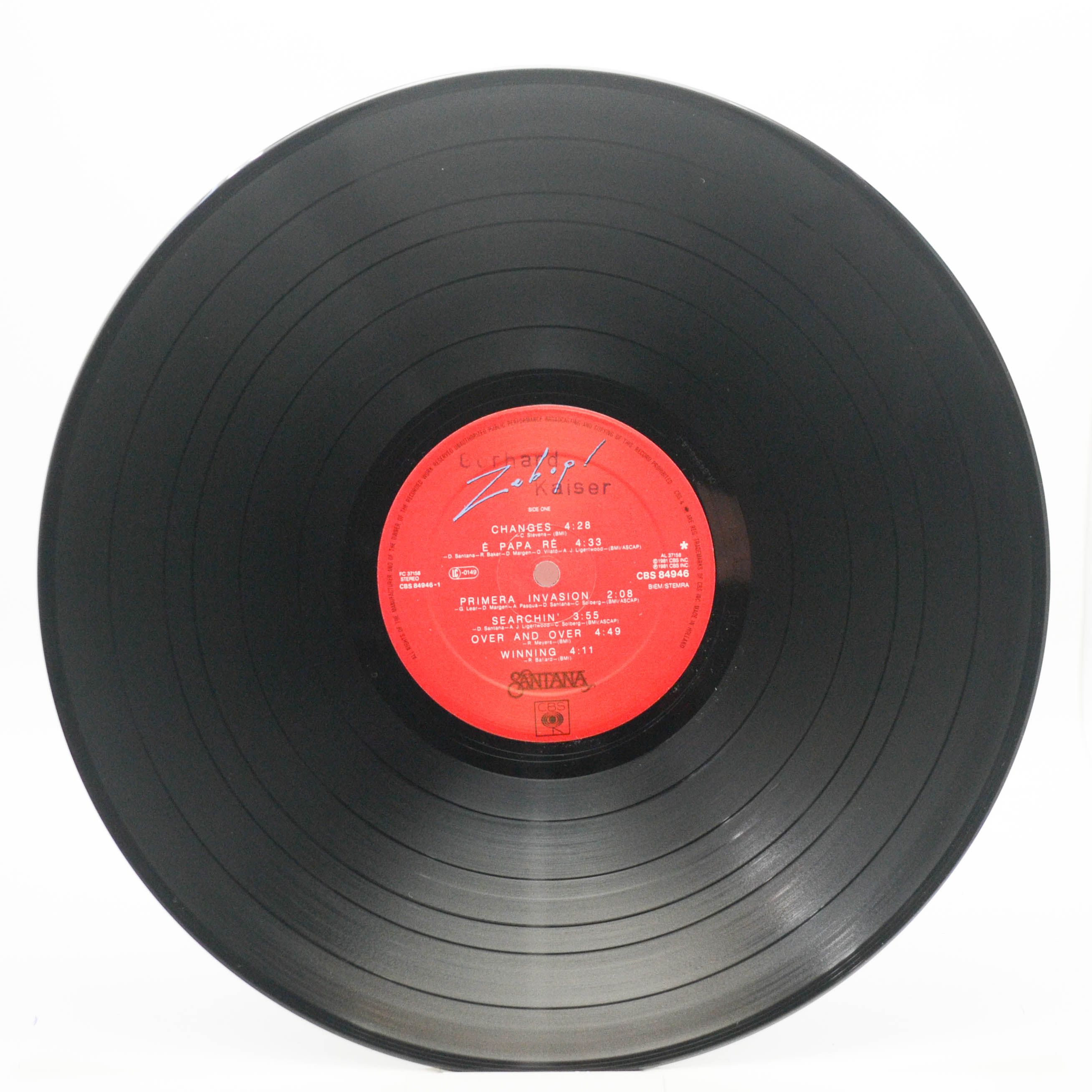 Santana — Zebop!, 1981