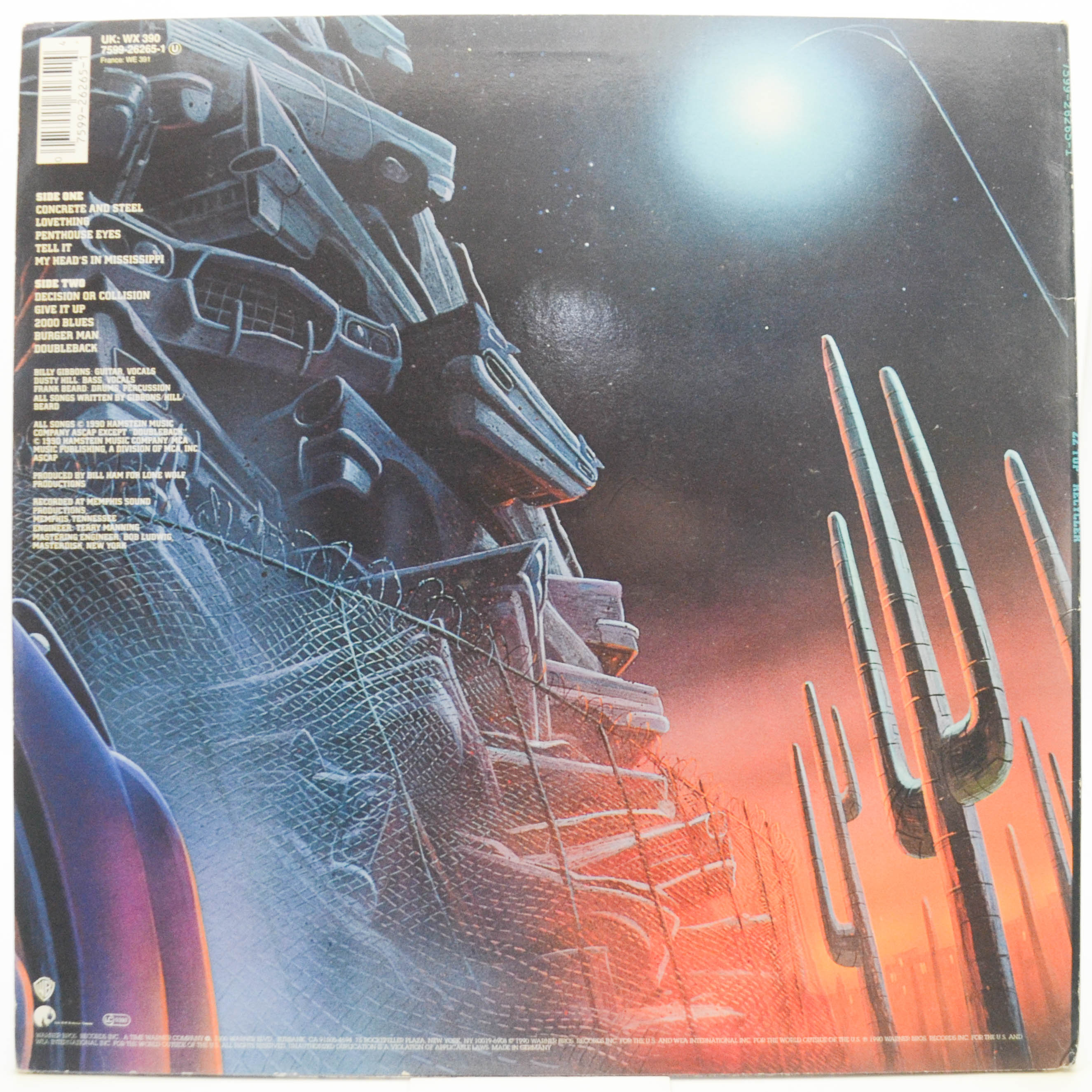 ZZ Top — Recycler, 1990