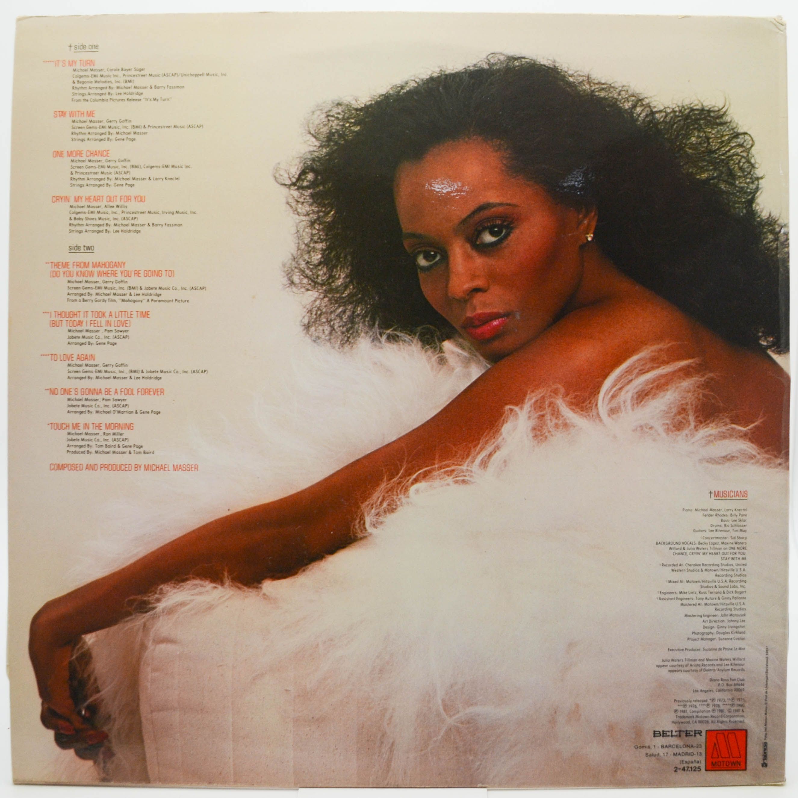 Diana Ross — To Love Again, 1981
