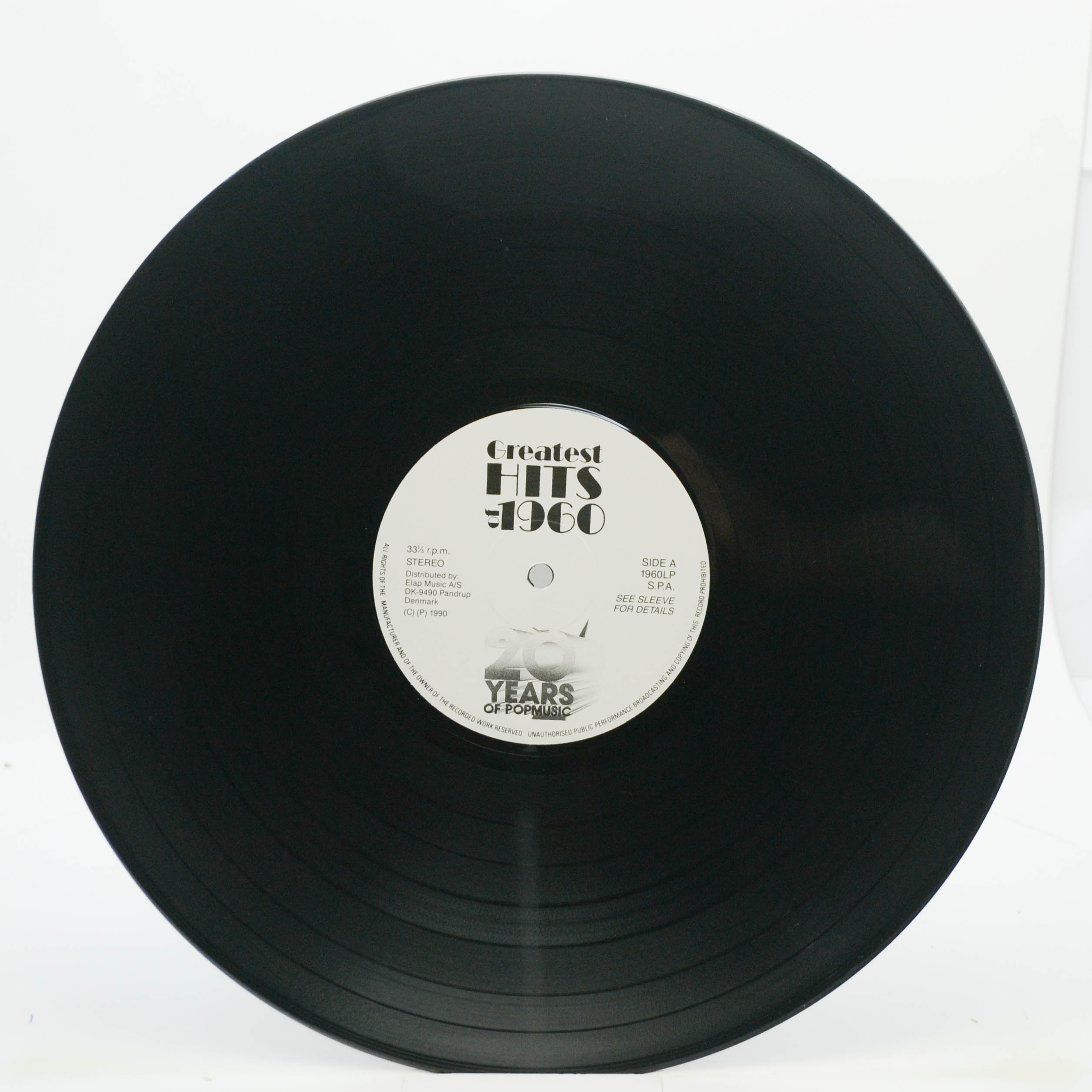 Виниловая пластинка Various — Greatest Hits Of 1960 (2LP), 1990