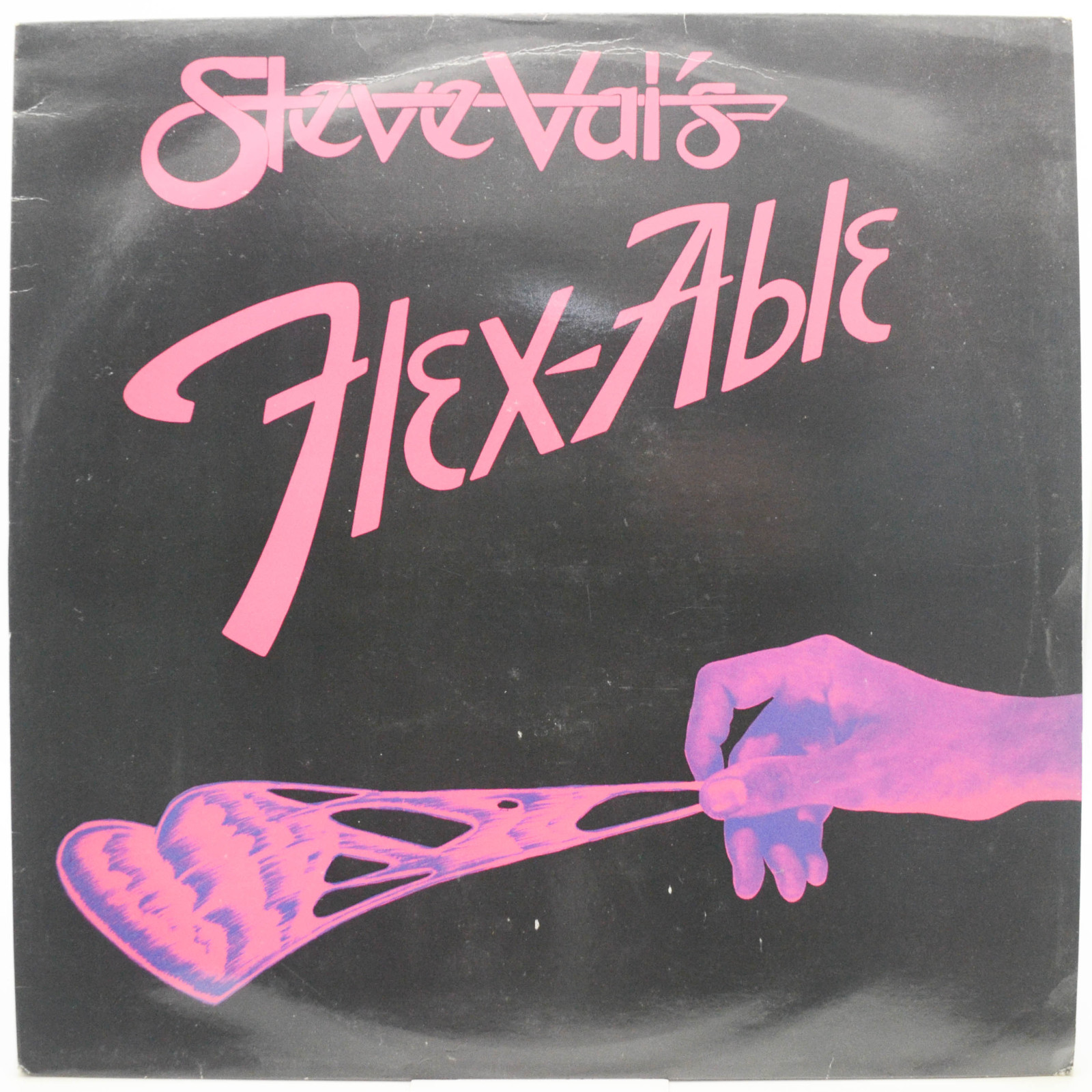 Виниловая пластинка Steve Vai — Flex-Able (UK), 1984