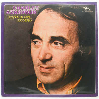 Виниловая пластинка Les Plus Grands Succès (2), 1974